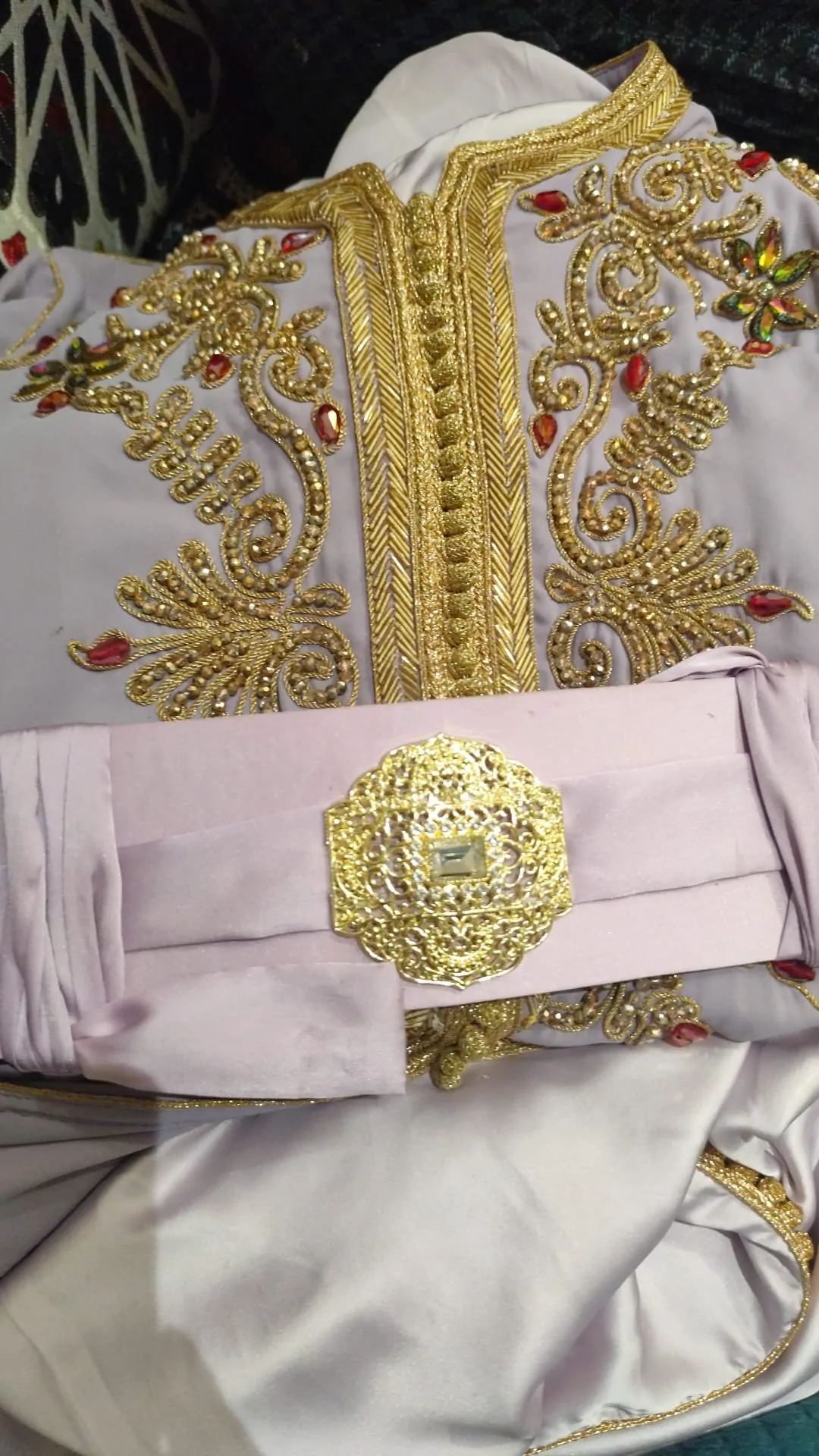 caftan marocain d occasion avec ceinture