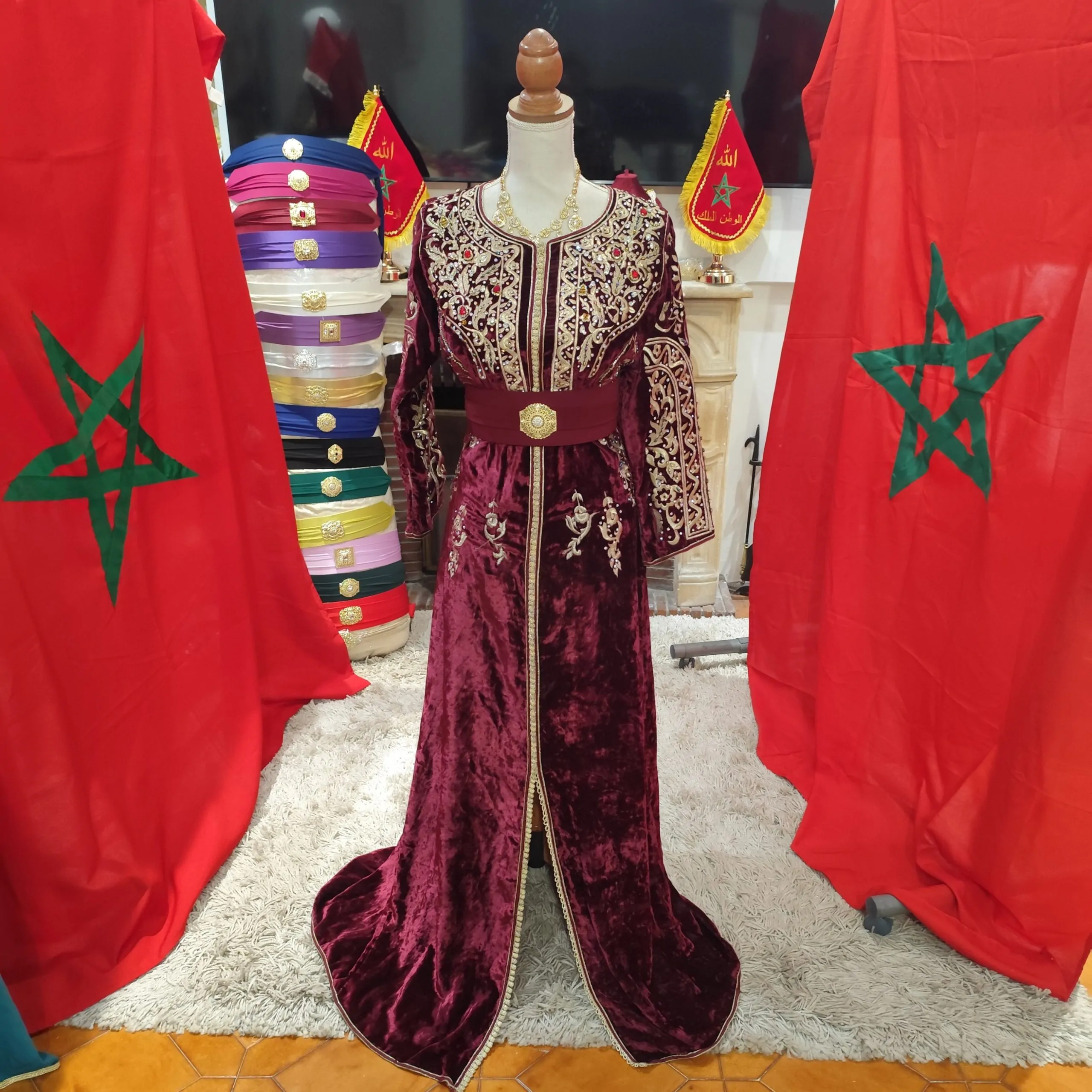 Caftan marocain d occasion