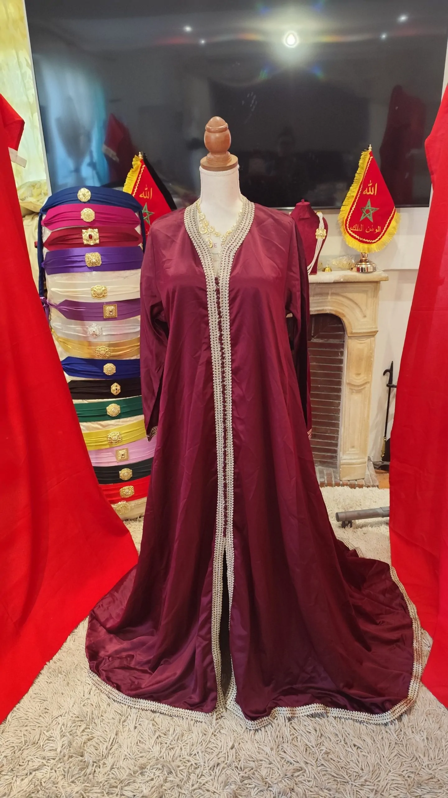 caftan marocain d occasion quasi neuf – Image 8