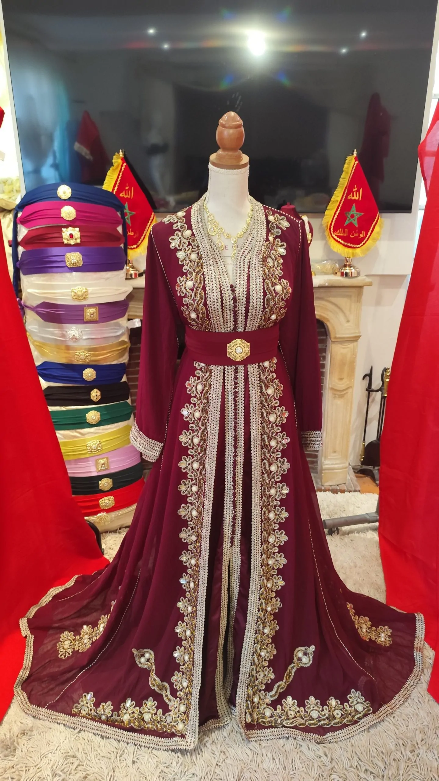 caftan marocain d occasion quasi neuf – Image 6