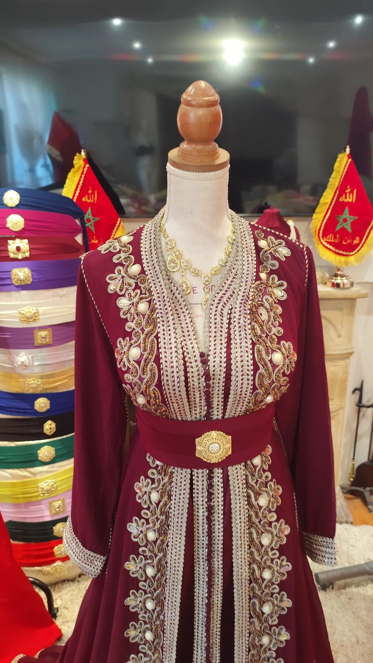 caftan marocain d occasion quasi neuf – Image 10