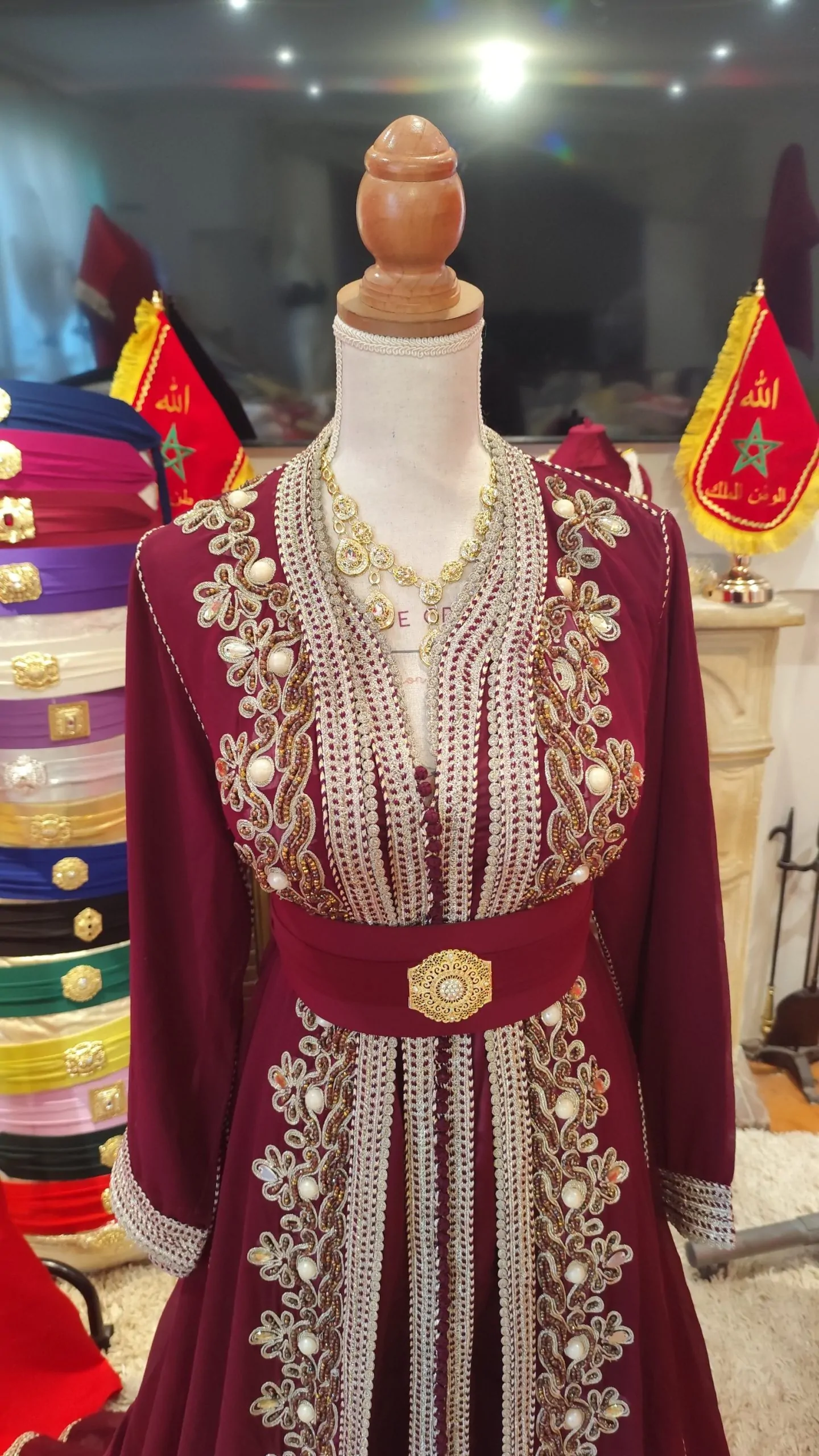 caftan marocain d occasion quasi neuf – Image 5