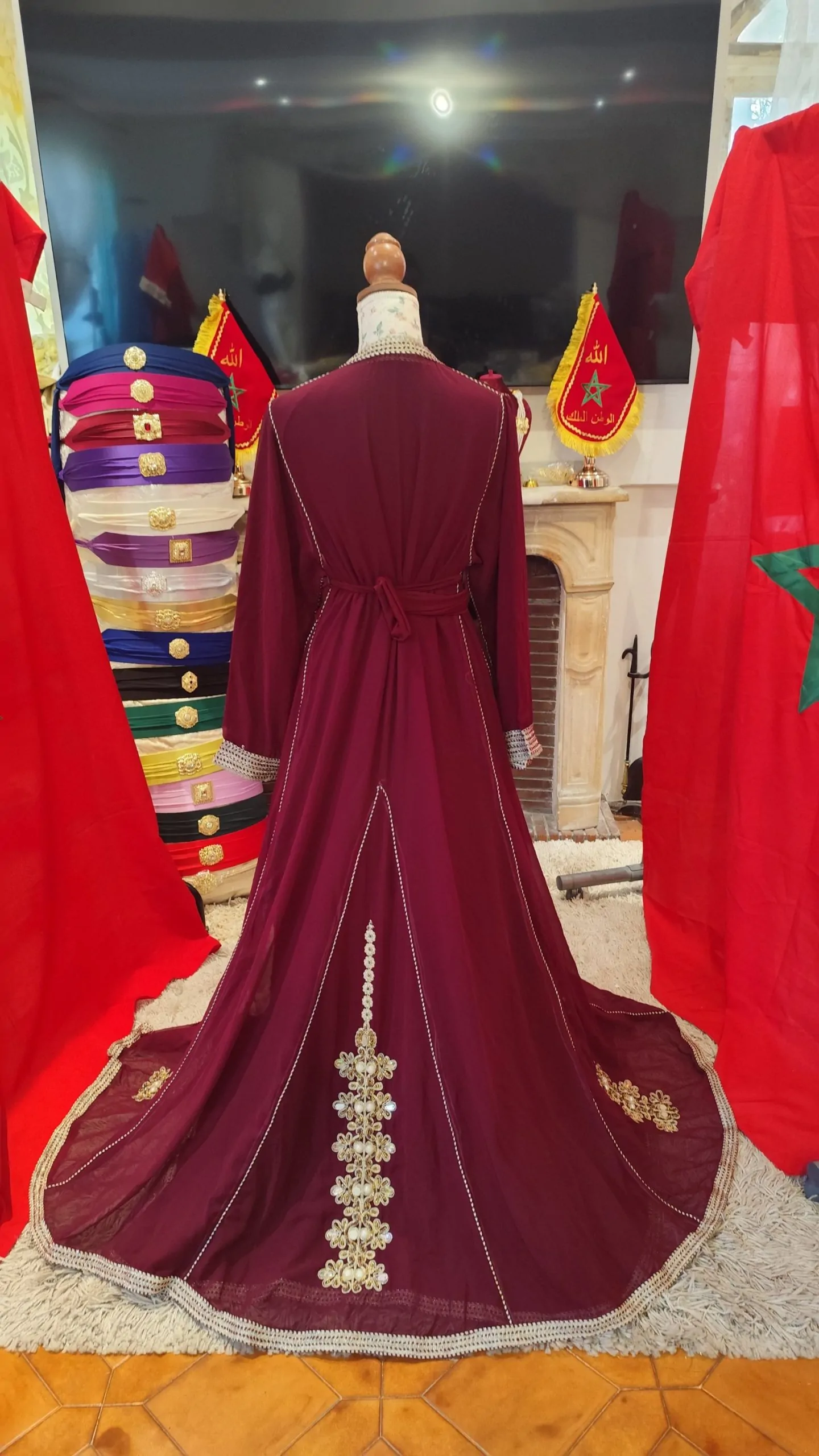 caftan marocain d occasion quasi neuf – Image 2