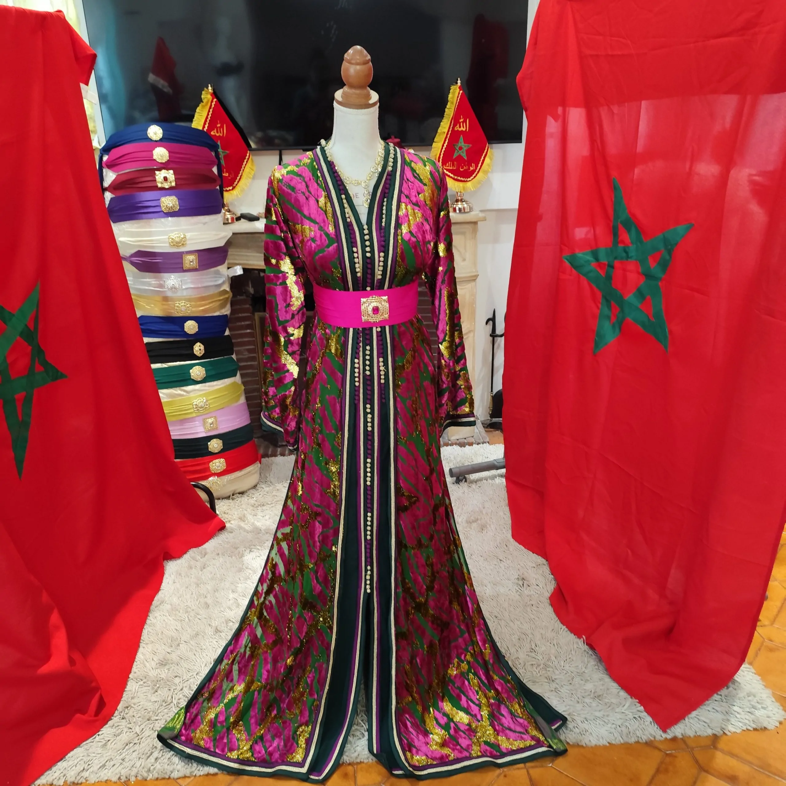 caftan marocain d occasion