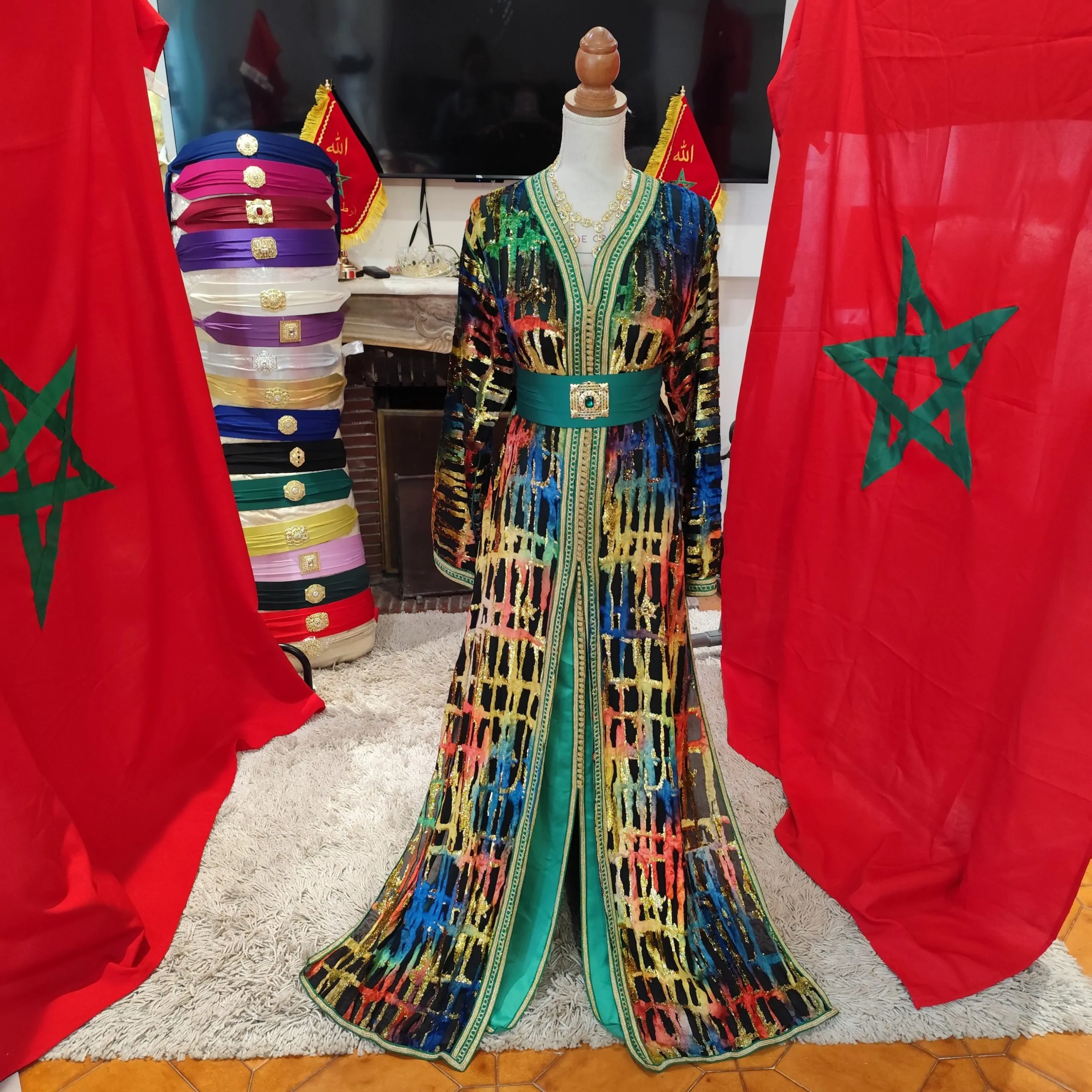 caftan marocain d occasion