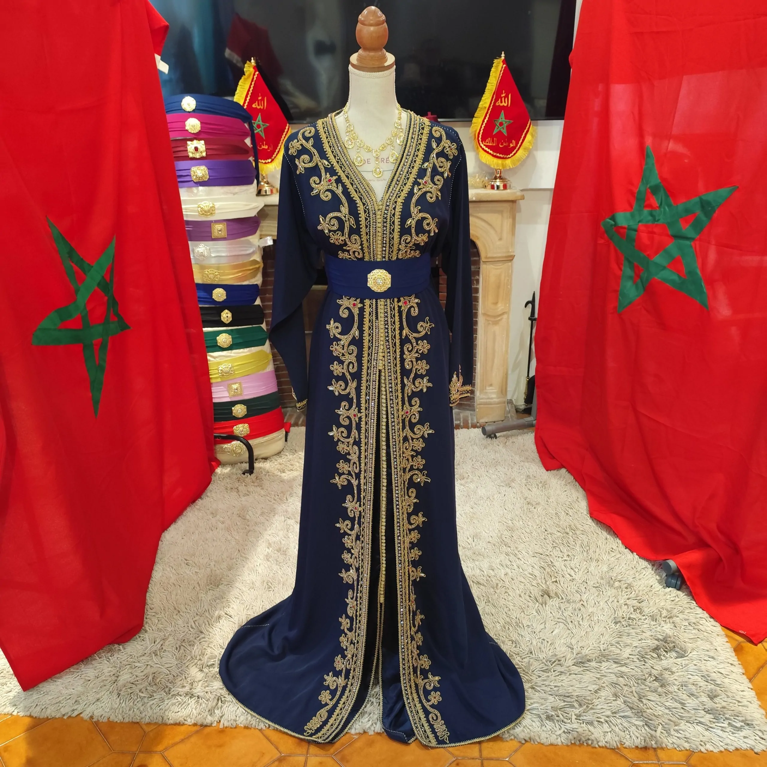 2 caftan marocain un neuf et un d occasion – Image 11