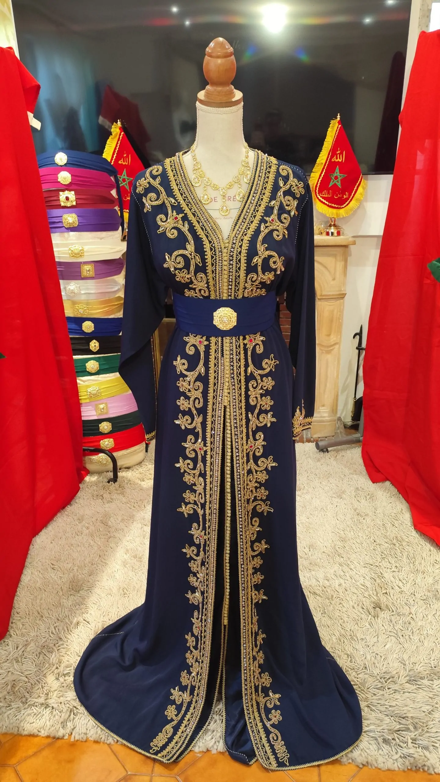 2 caftan marocain un neuf et un d occasion – Image 7