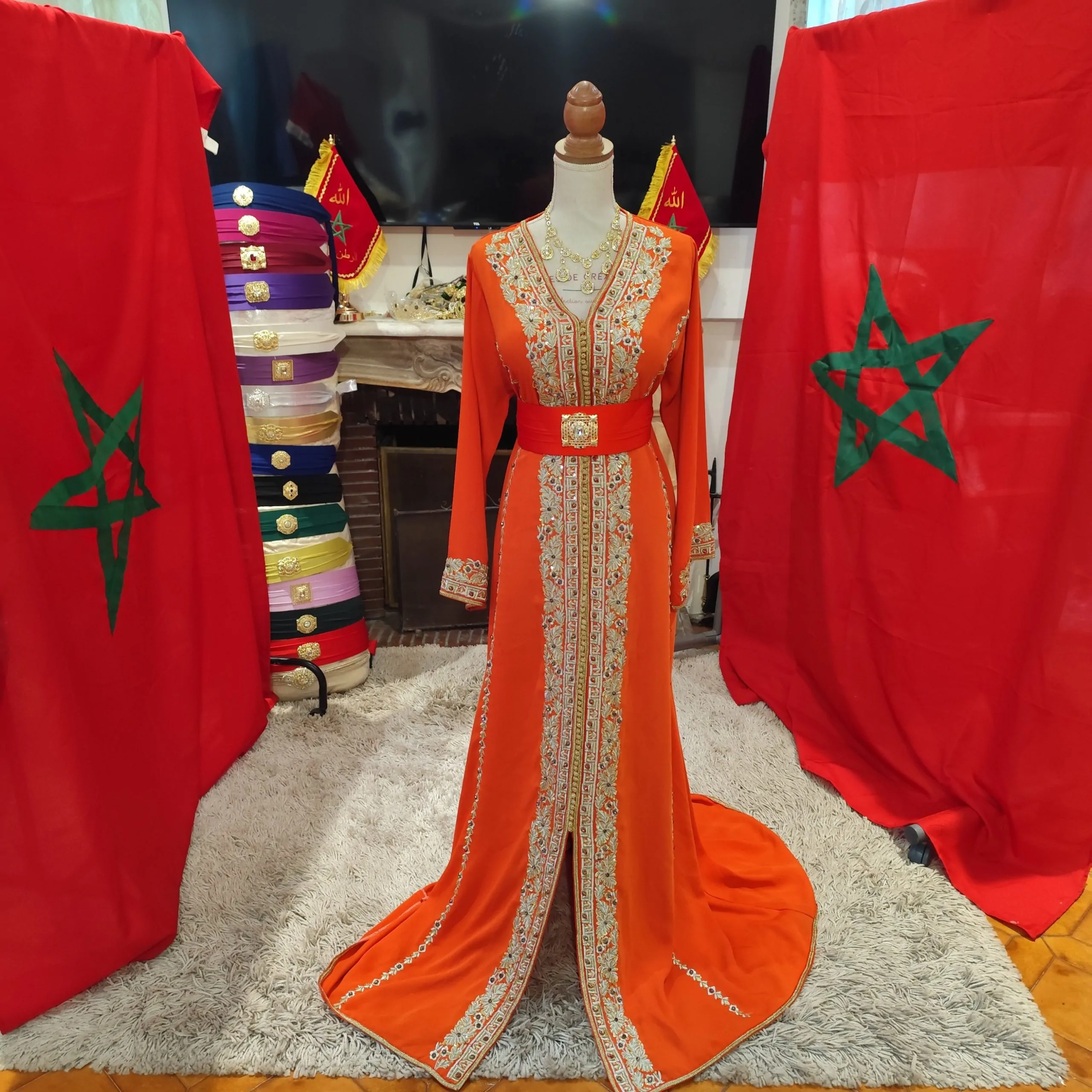 caftan marocain d occasion
