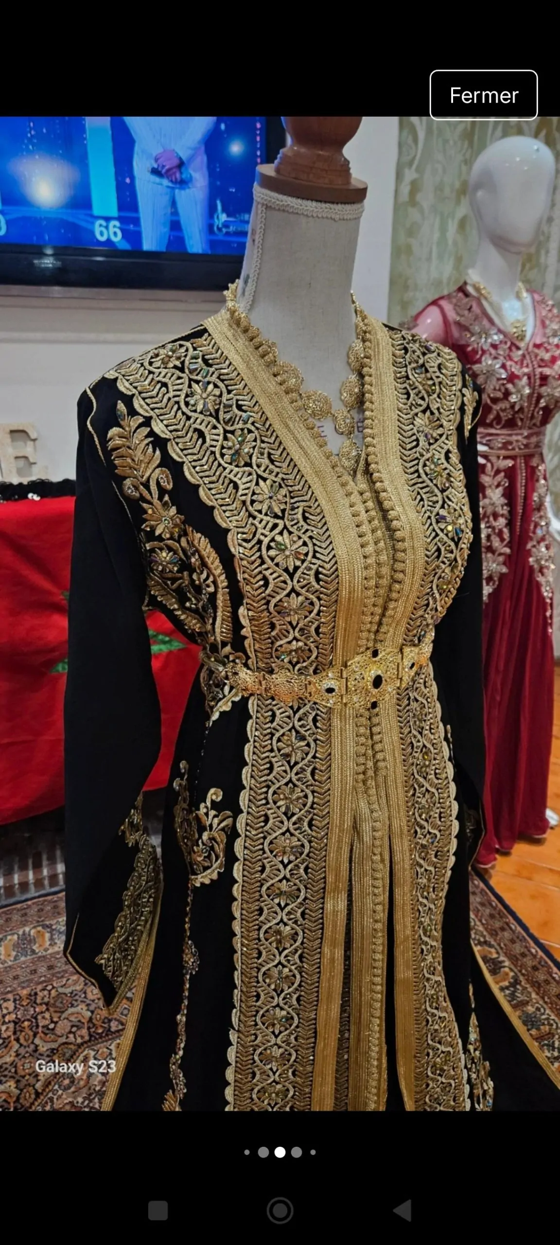 caftan marocain neuf deux pièces – Image 4