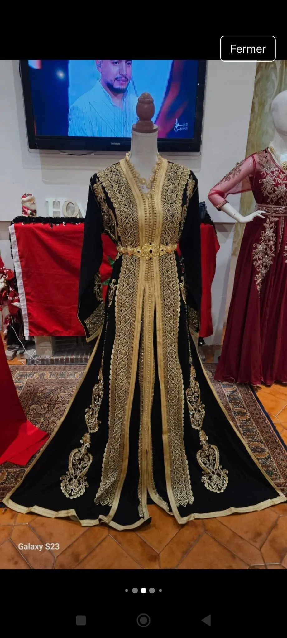 caftan marocain neuf deux pièces