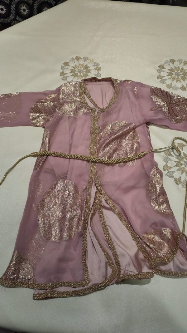 caftan marocain fille avec ceinture