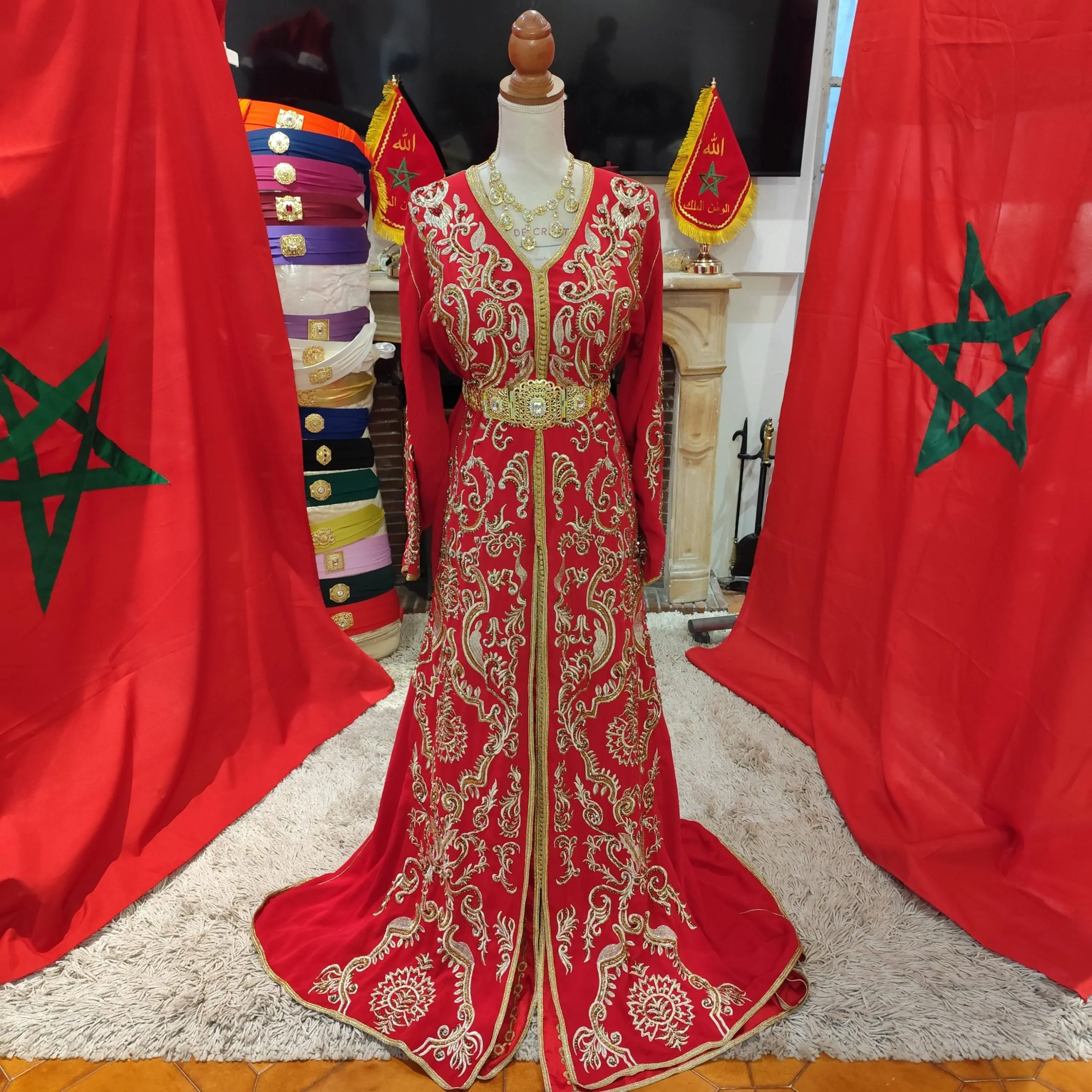 caftan marocain d occasion