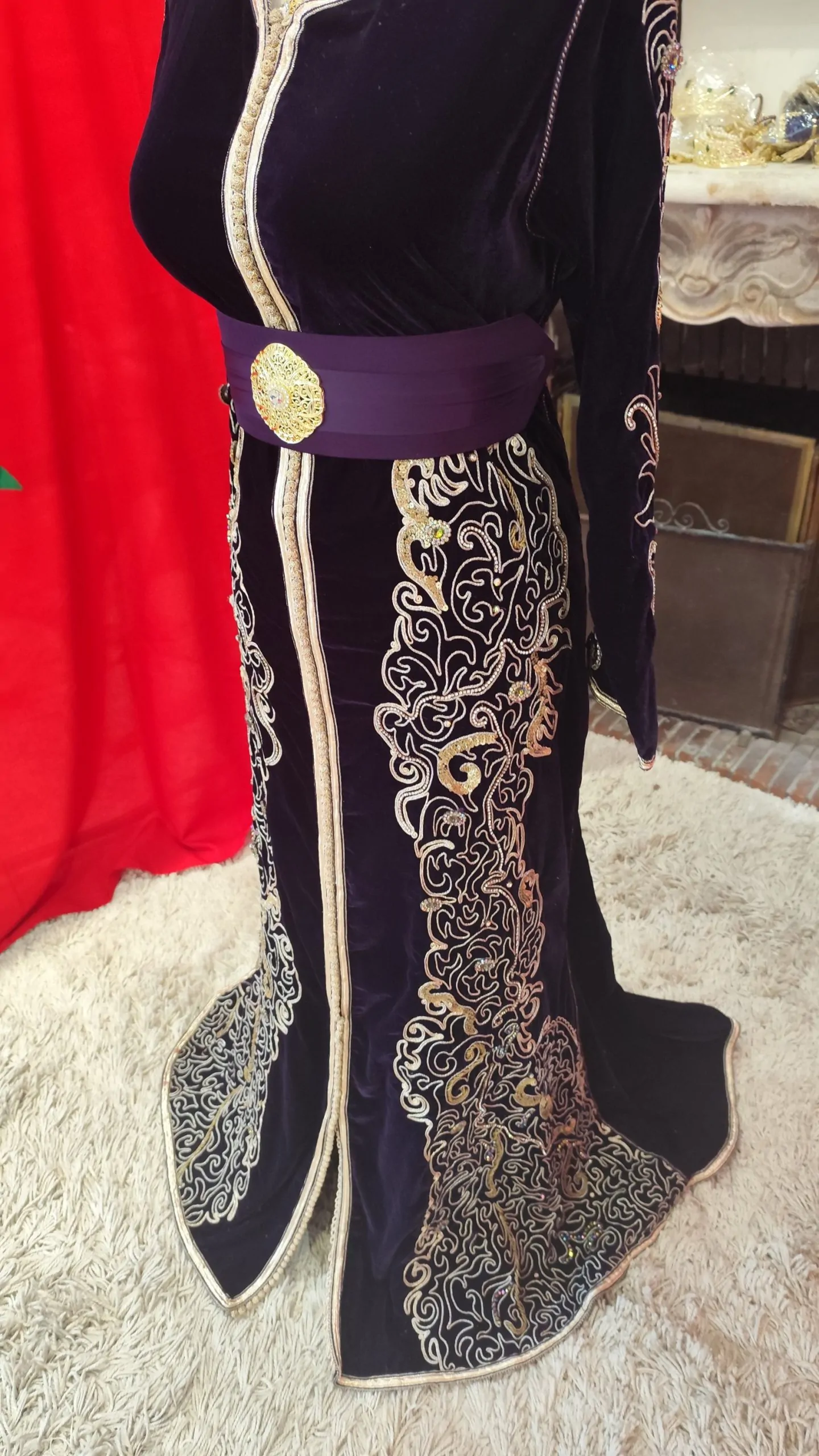 caftan marocain d occasion quasi neuf – Image 4