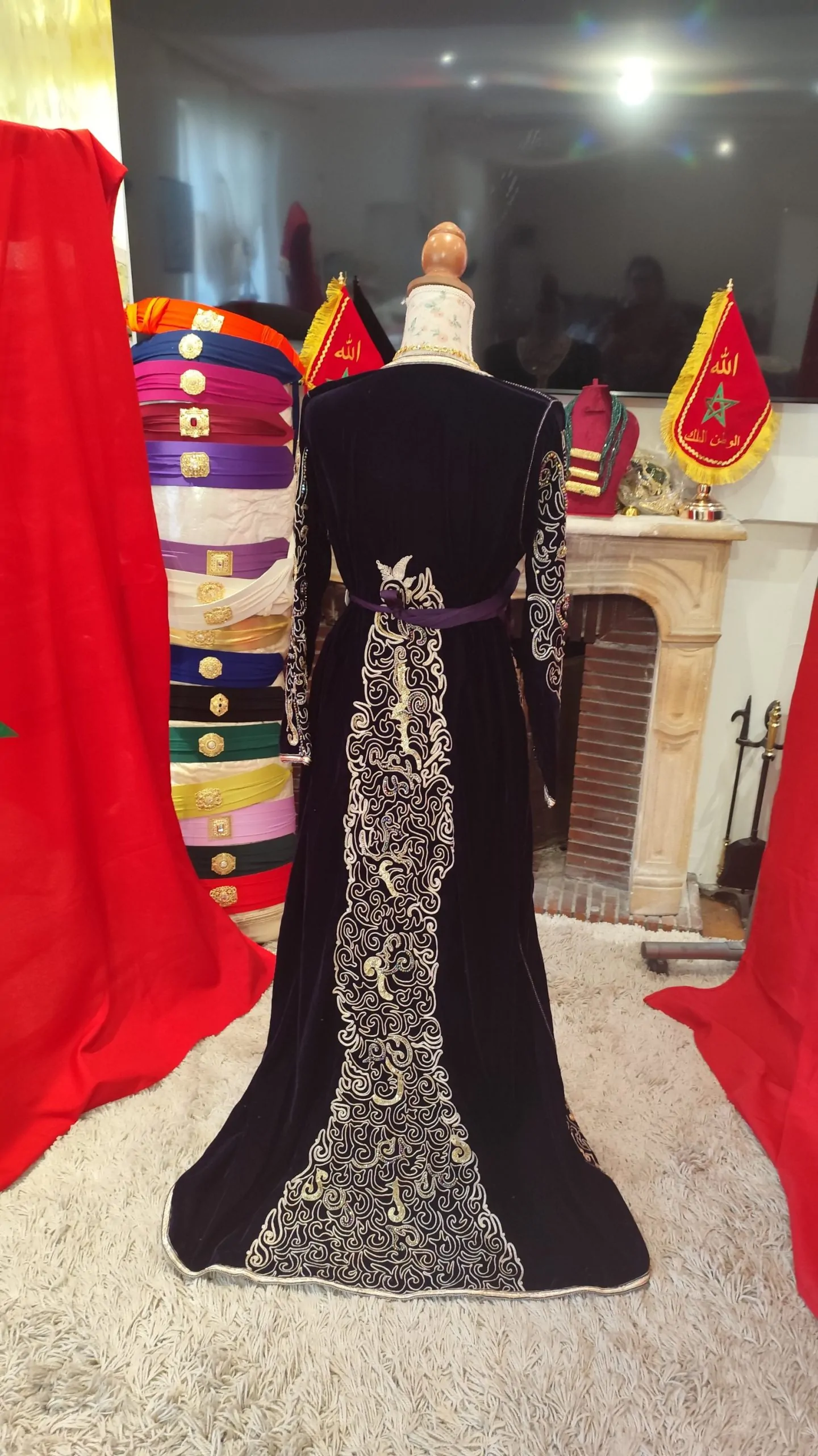 caftan marocain d occasion quasi neuf – Image 6