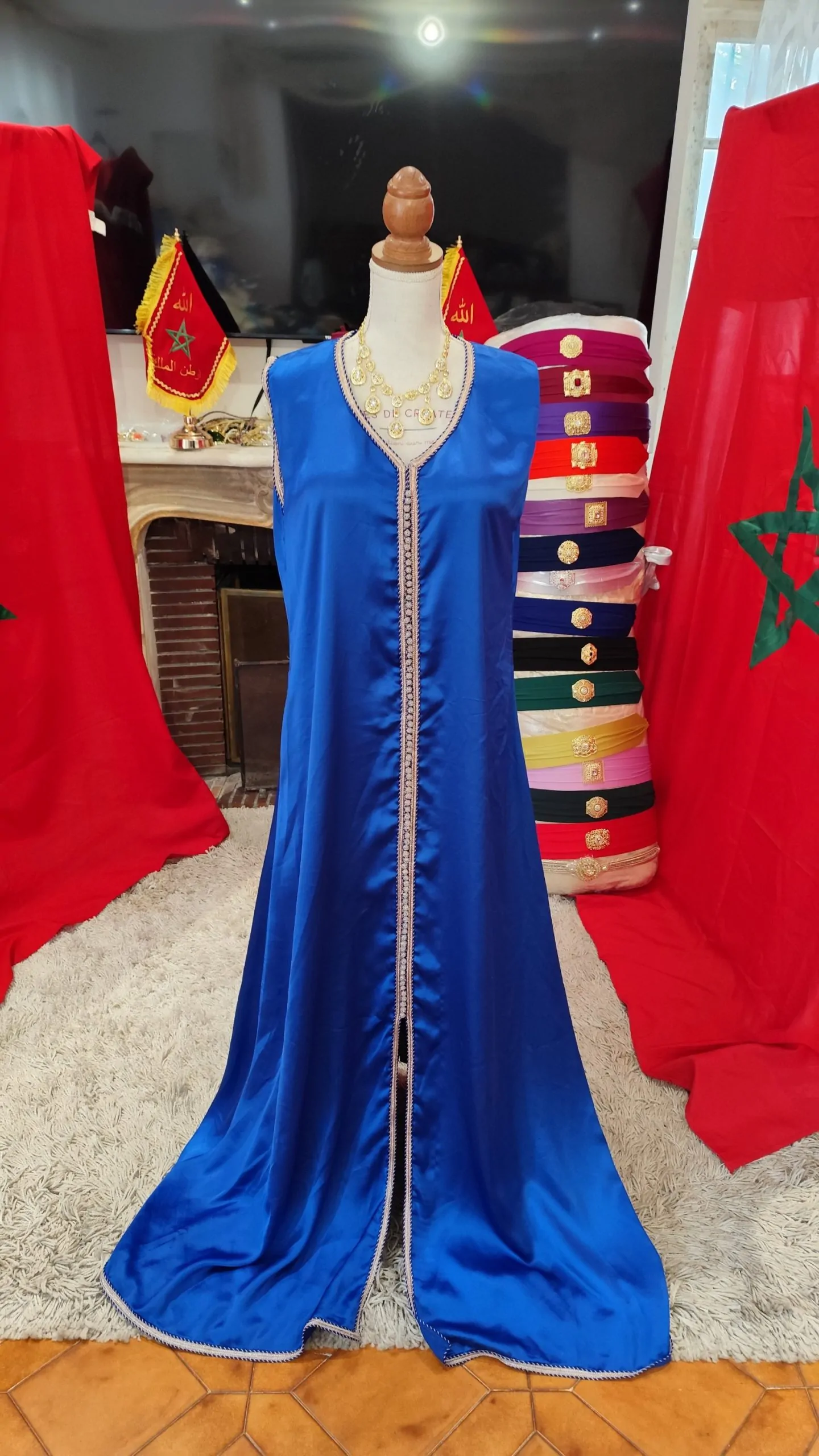 caftan marocain d occasion trois pièces – Image 3