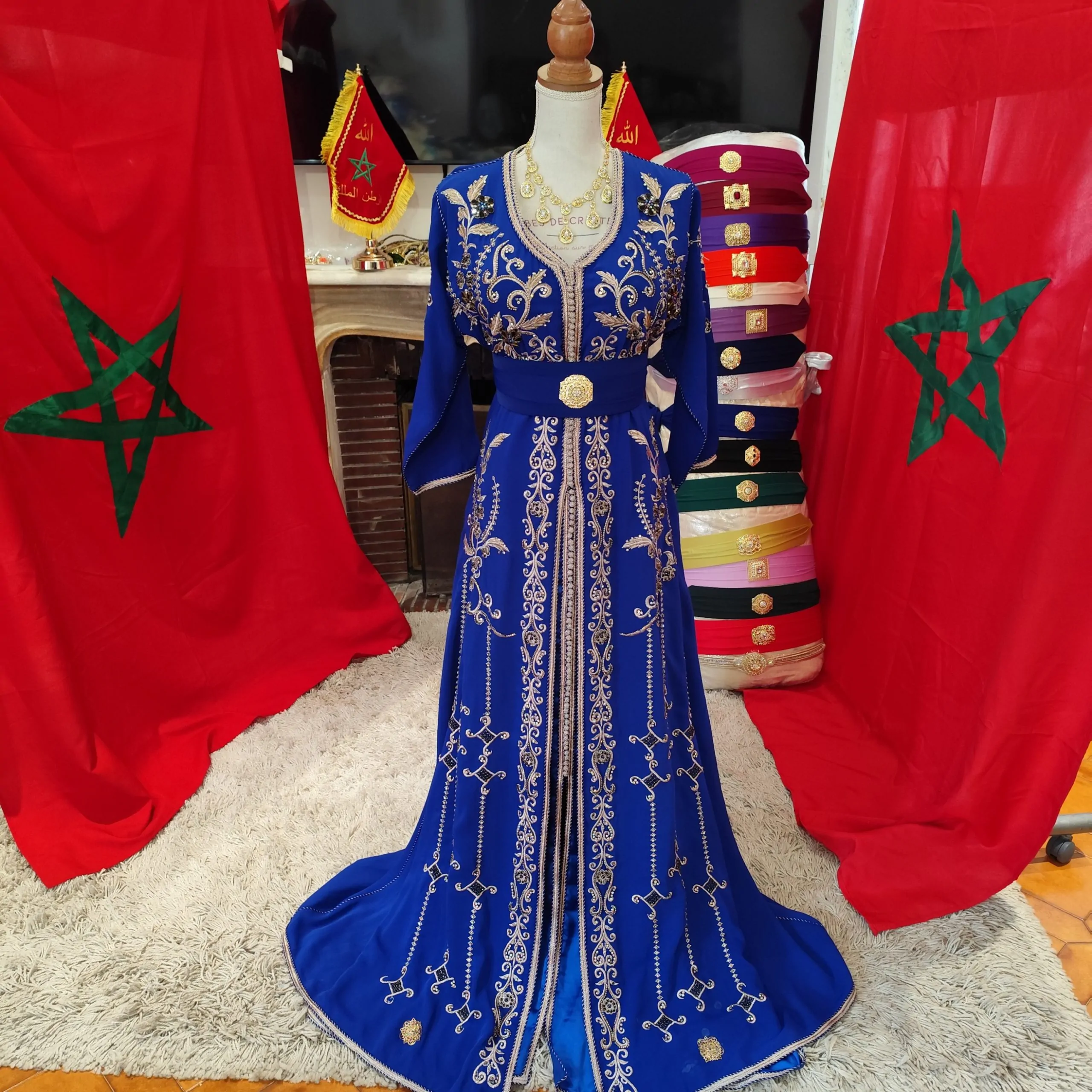 caftan marocain d occasion trois pièces – Image 11