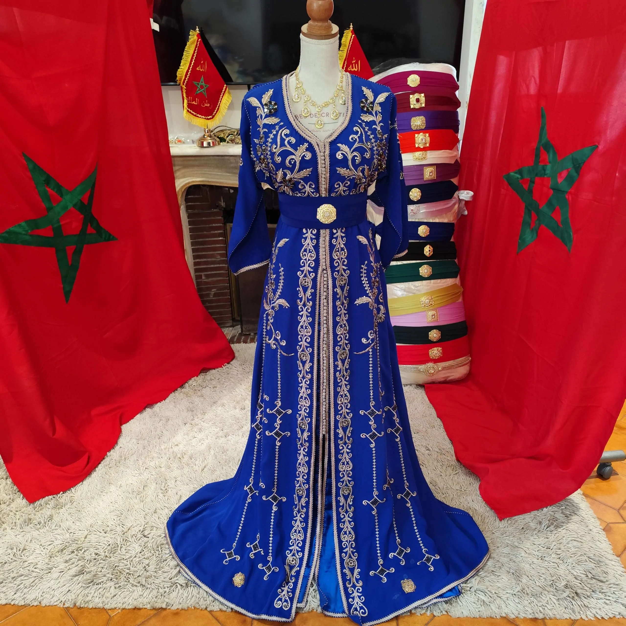 caftan marocain d occasion trois pièces – Image 12