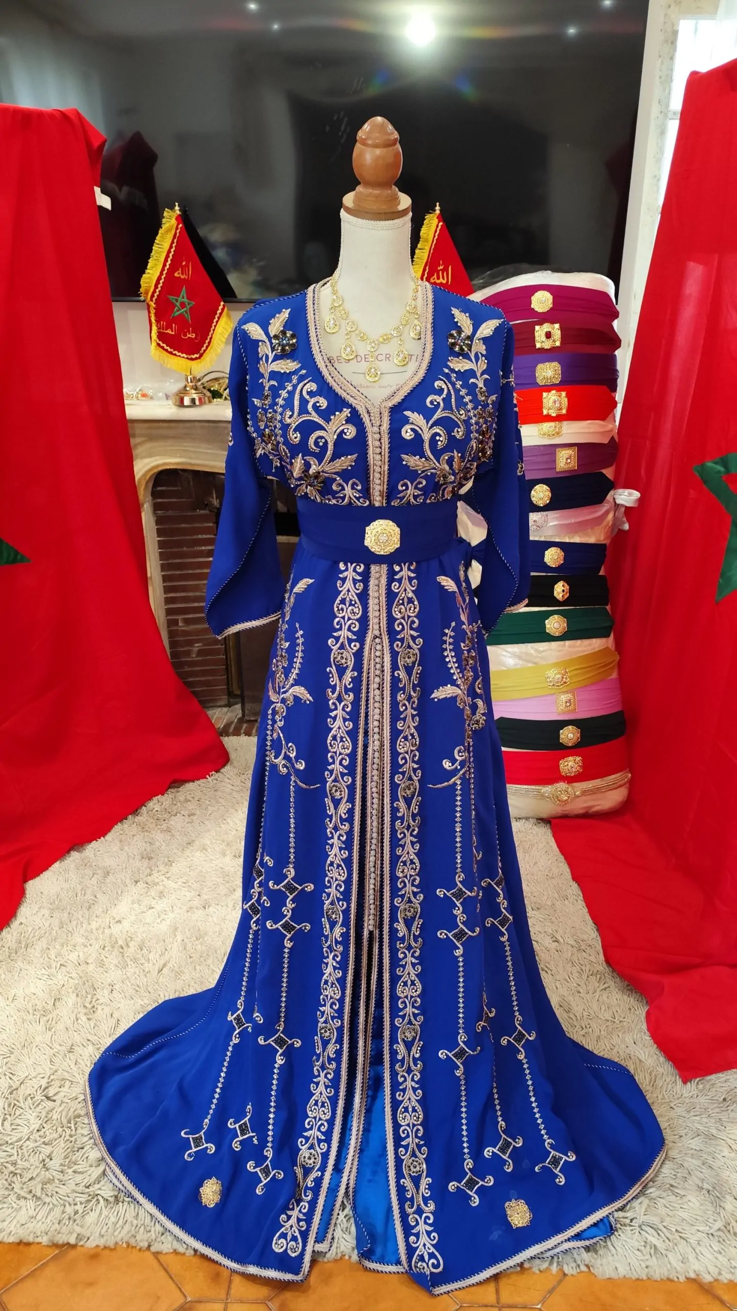 caftan marocain d occasion trois pièces – Image 7