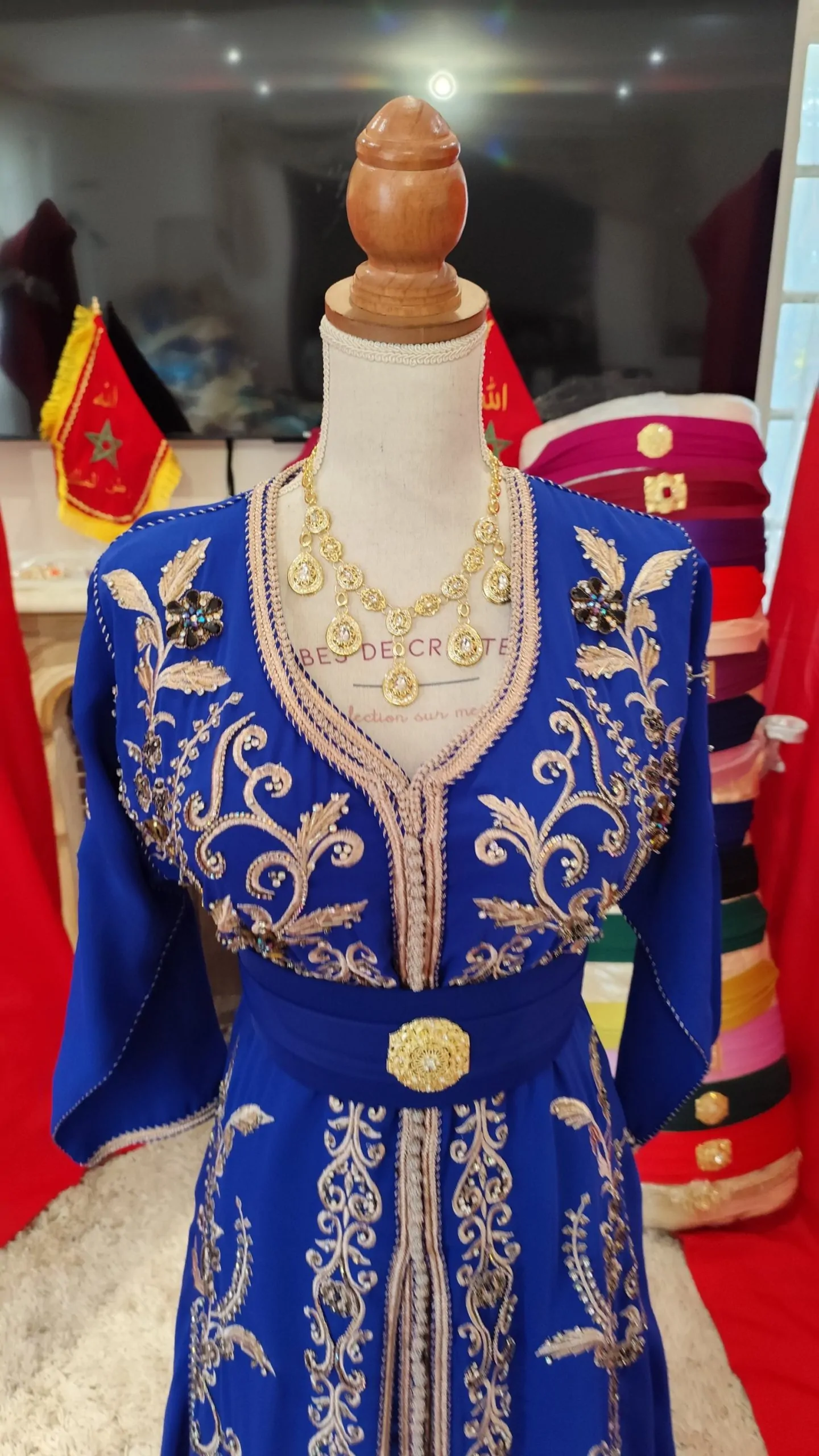 caftan marocain d occasion trois pièces – Image 9