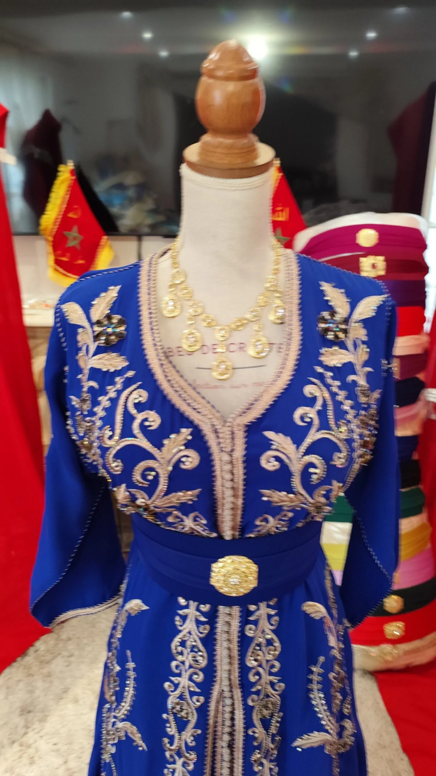 caftan marocain d occasion trois pièces – Image 6