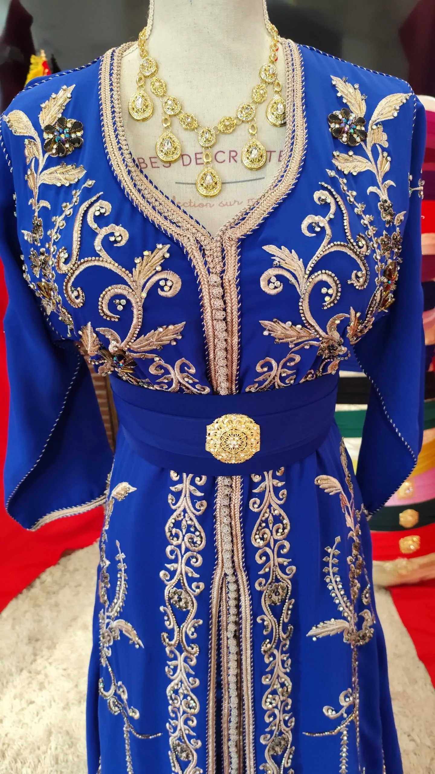 caftan marocain d occasion trois pièces – Image 8