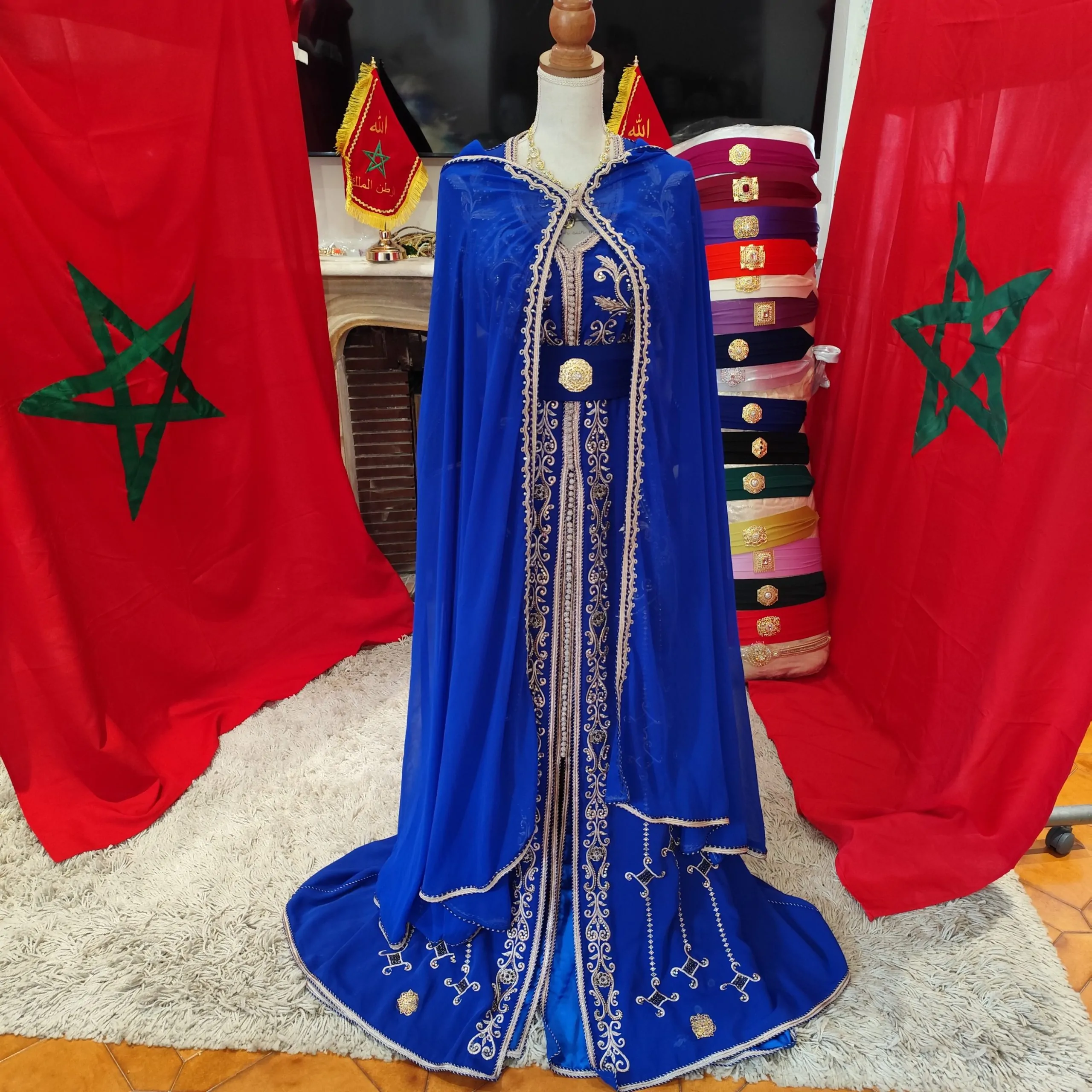 caftan marocain d occasion trois pièces – Image 10