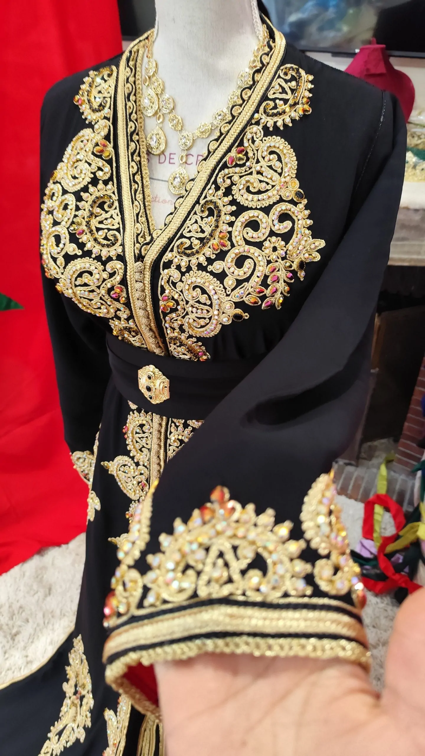 caftan marocain neuf doublé – Image 11
