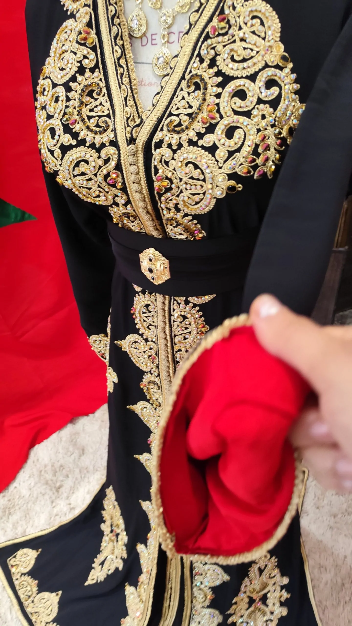 caftan marocain neuf doublé – Image 9
