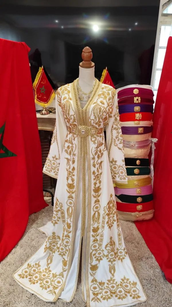 caftan marocain neuf doublé — photo 12