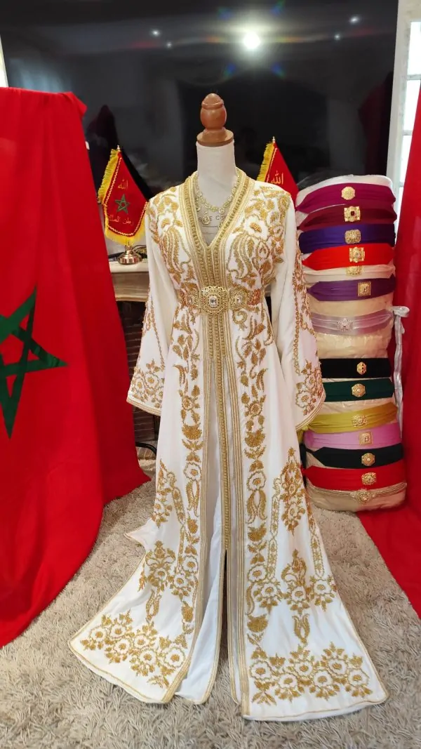 caftan marocain neuf doublé — photo 6