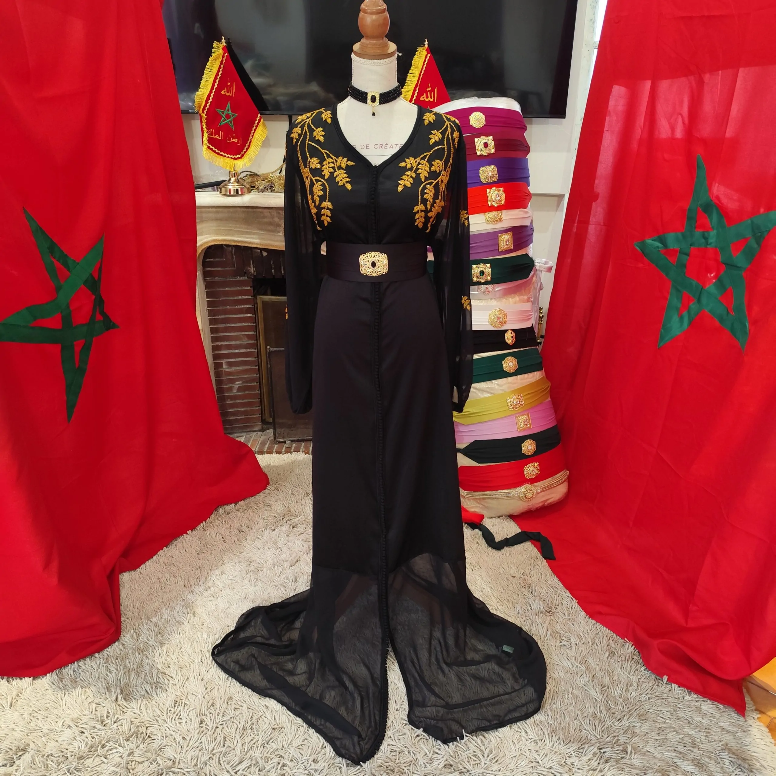 caftan marocain d occasion grande taille