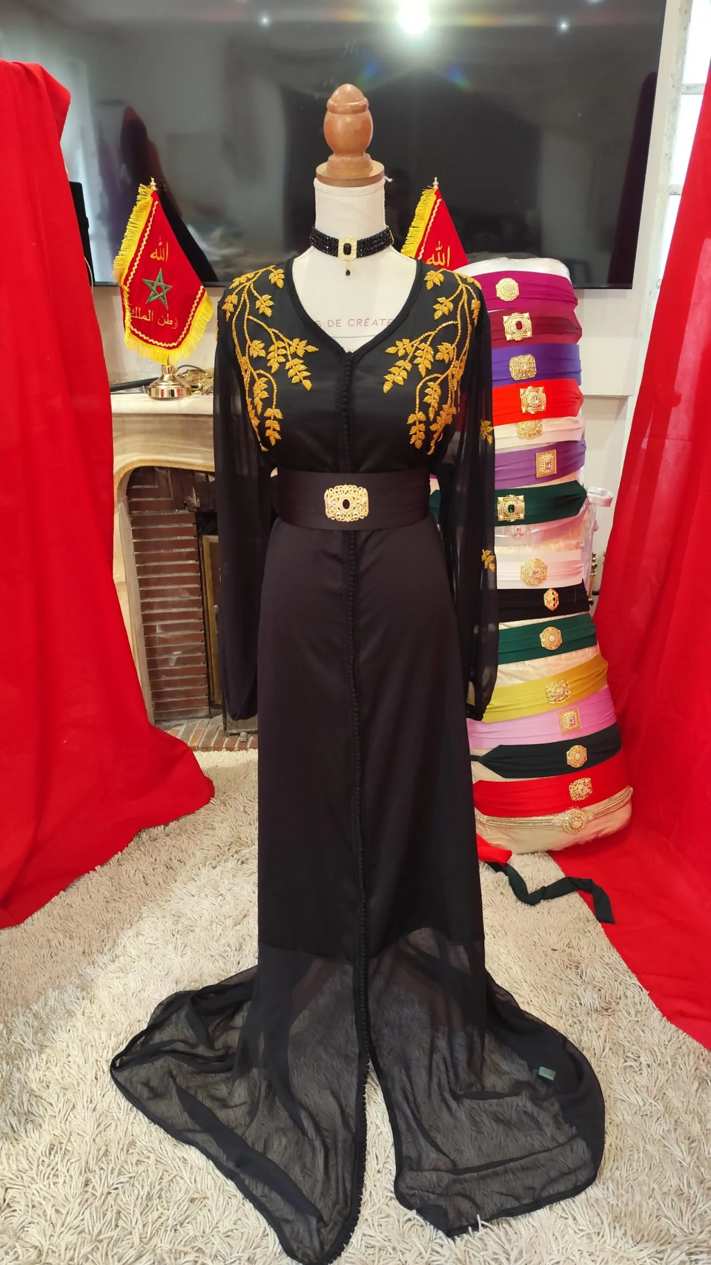 caftan marocain d occasion grande taille – Image 2