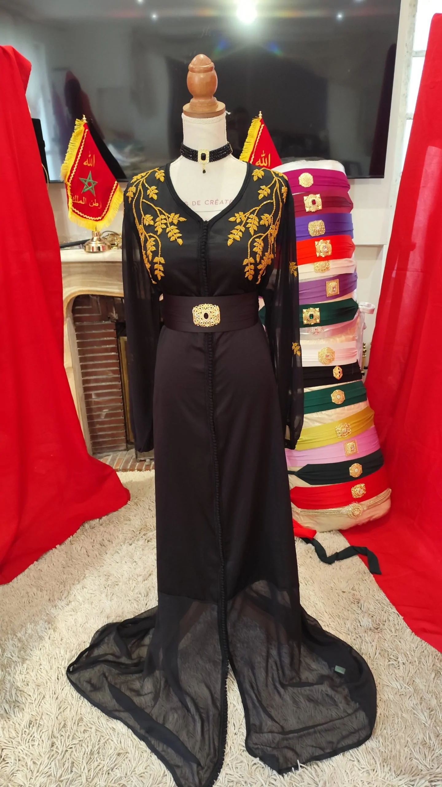 caftan marocain d occasion grande taille – Image 4