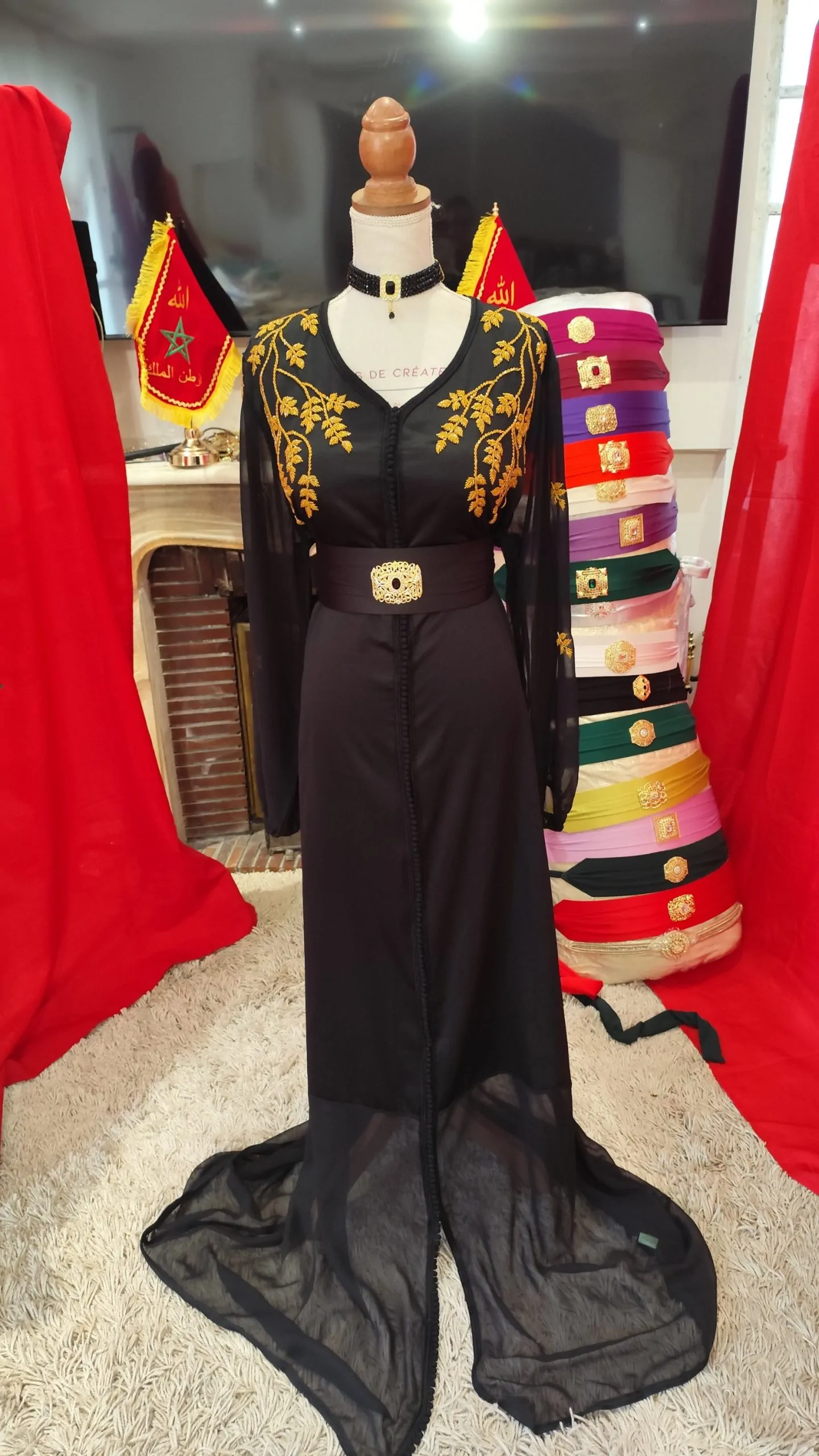 caftan marocain d occasion grande taille – Image 6