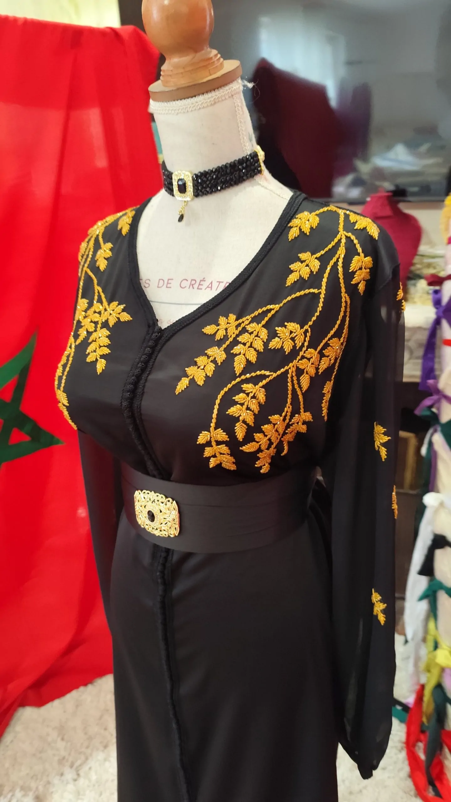 caftan marocain d occasion grande taille – Image 8