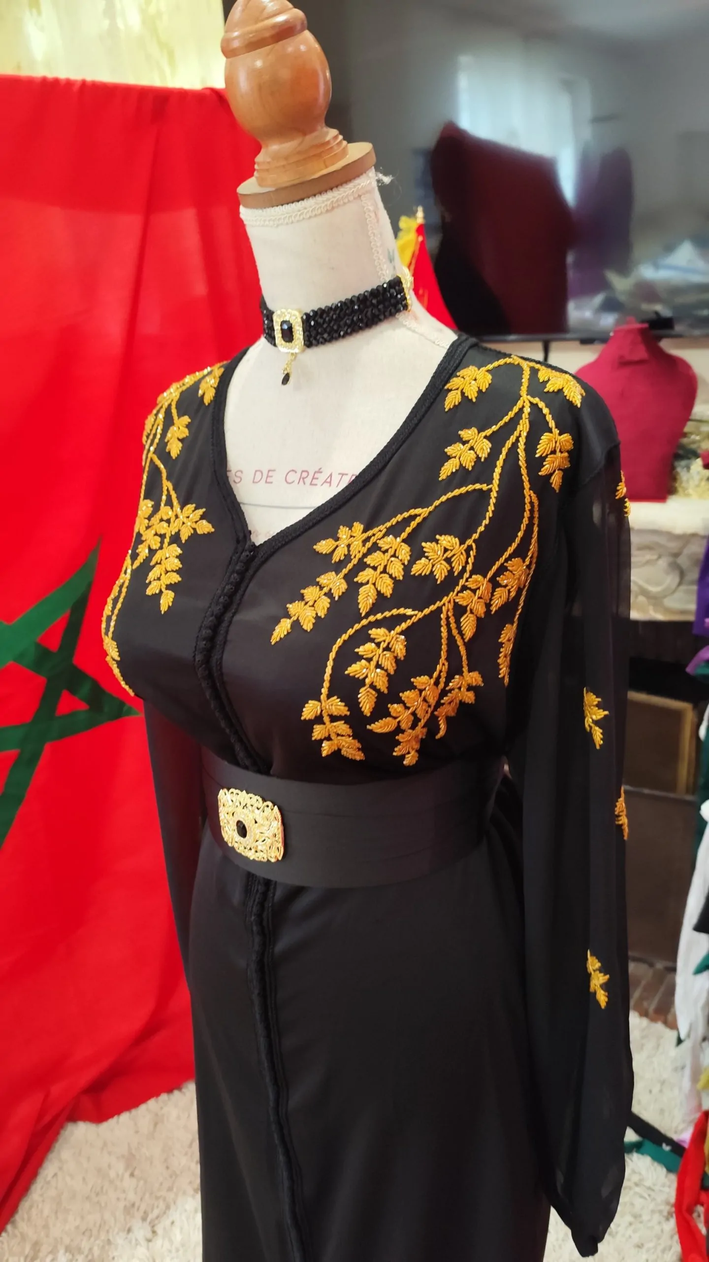 caftan marocain d occasion grande taille – Image 3