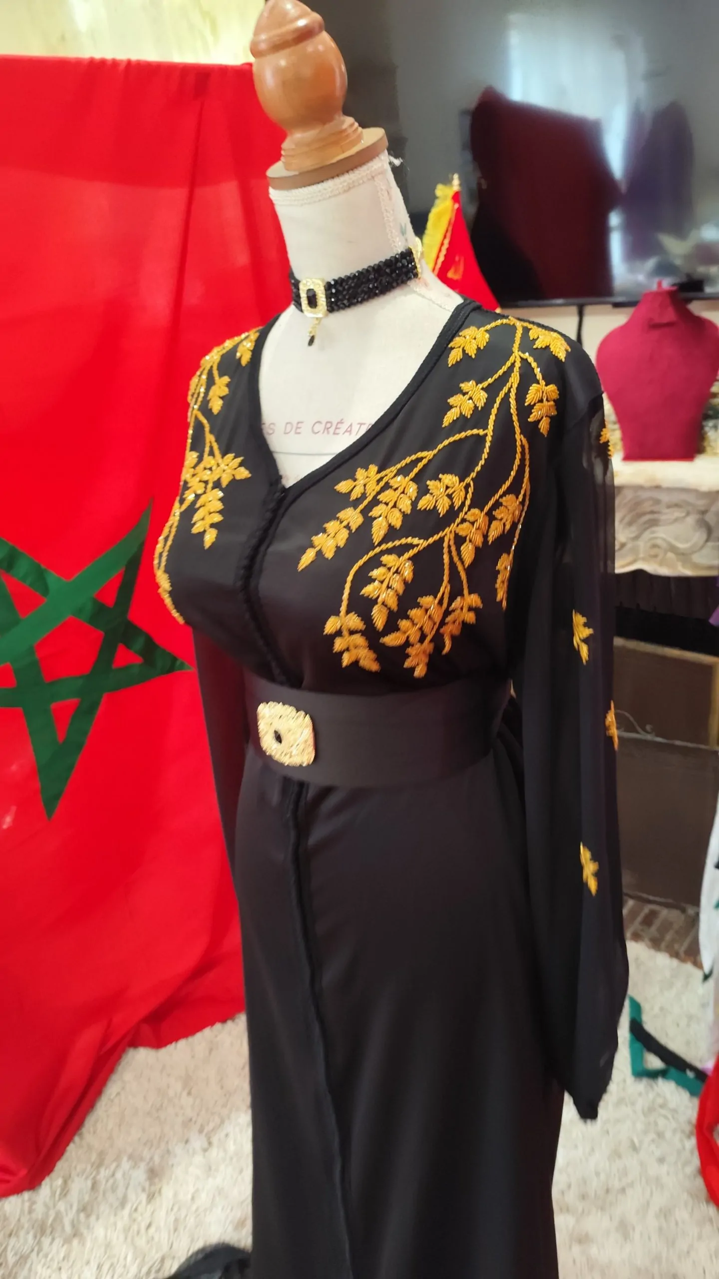 caftan marocain d occasion grande taille – Image 5