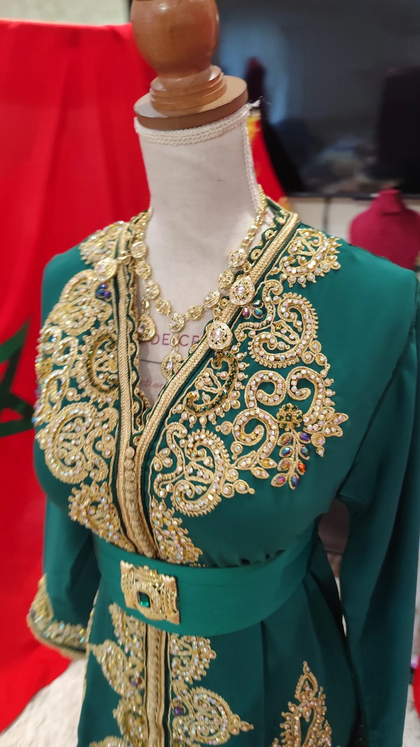 caftan marocain neuf doublé – Image 5