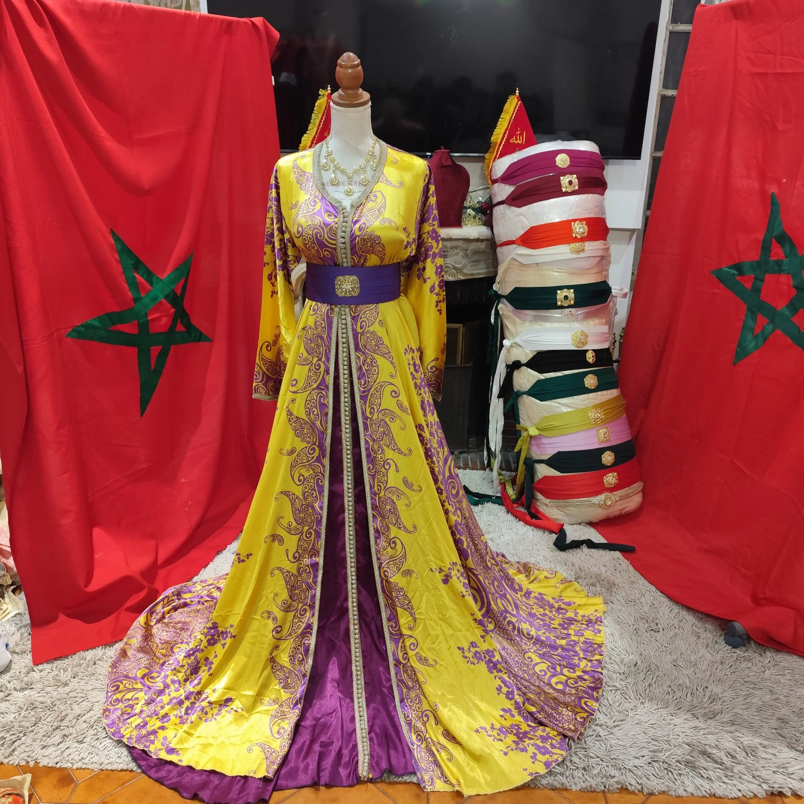 caftan marocain d occasion