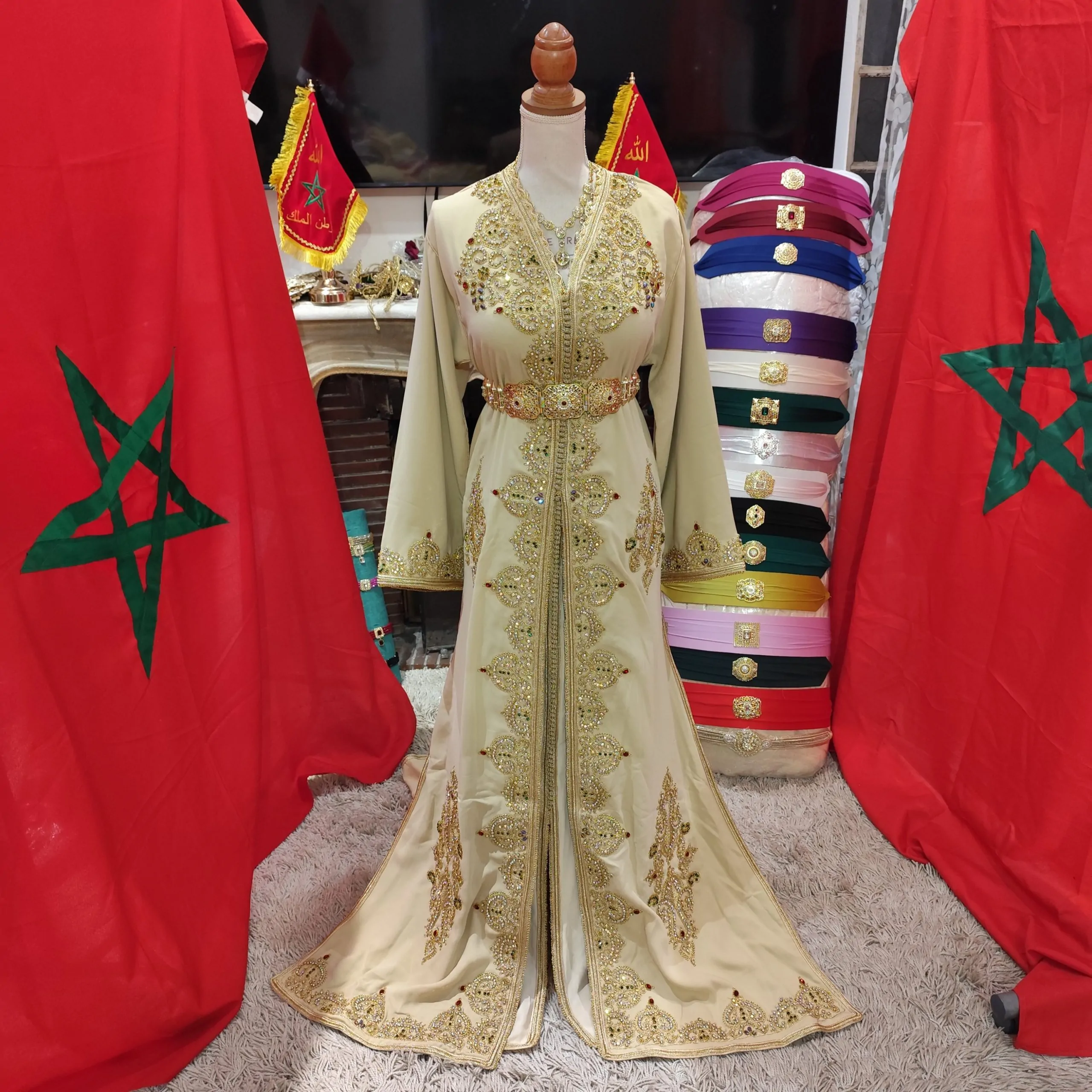 caftan marocain neuf doublé