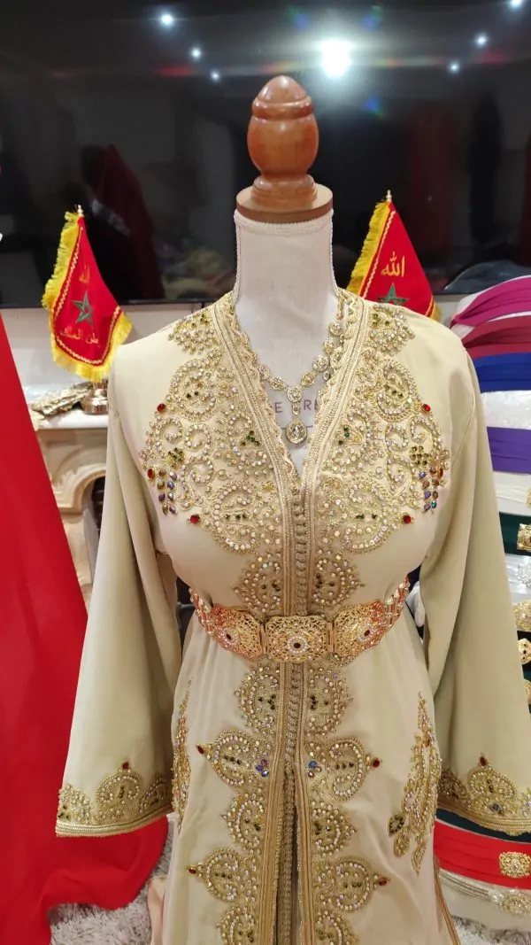 caftan marocain neuf doublé — photo 9