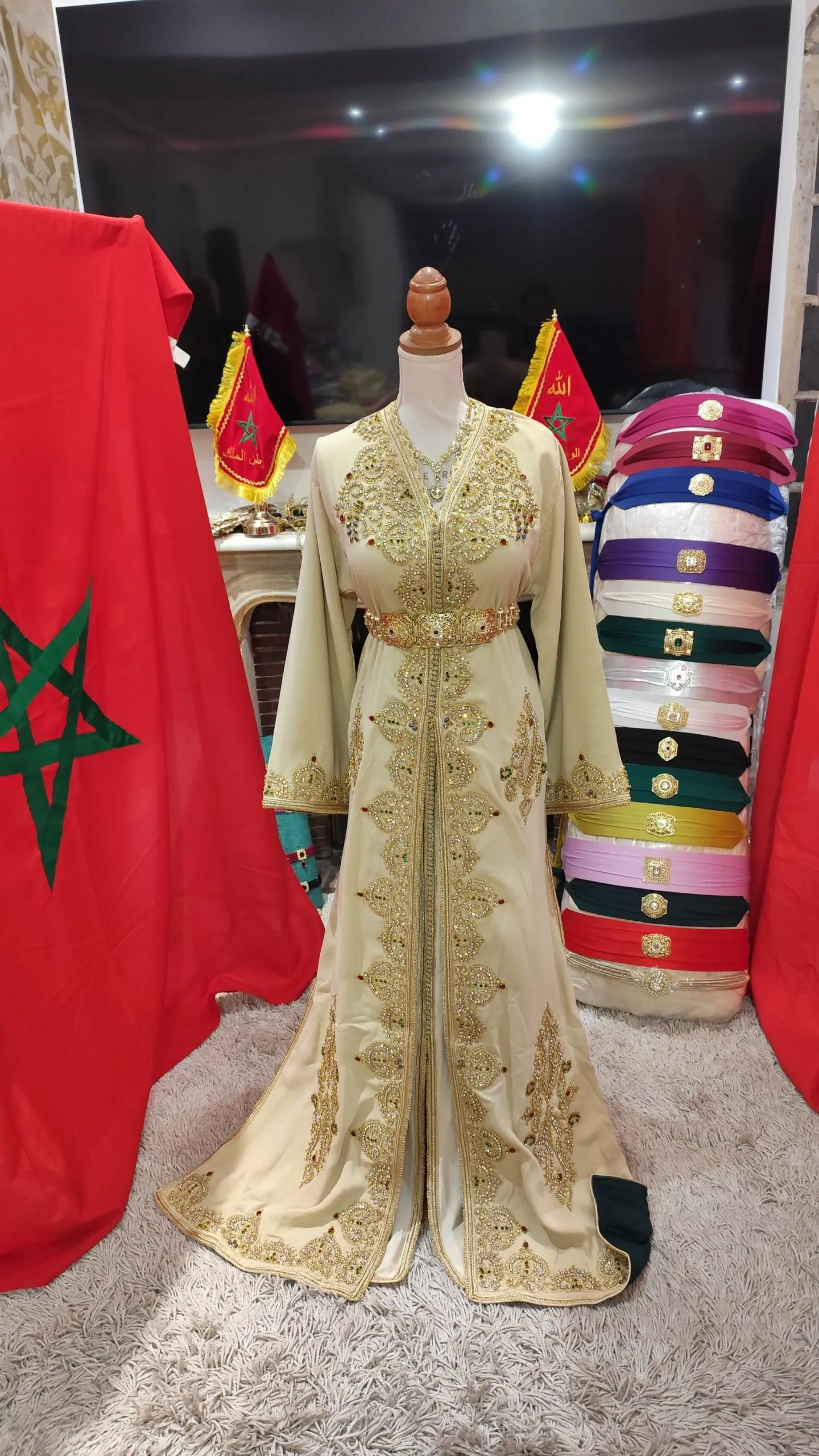 caftan marocain neuf doublé – Image 8