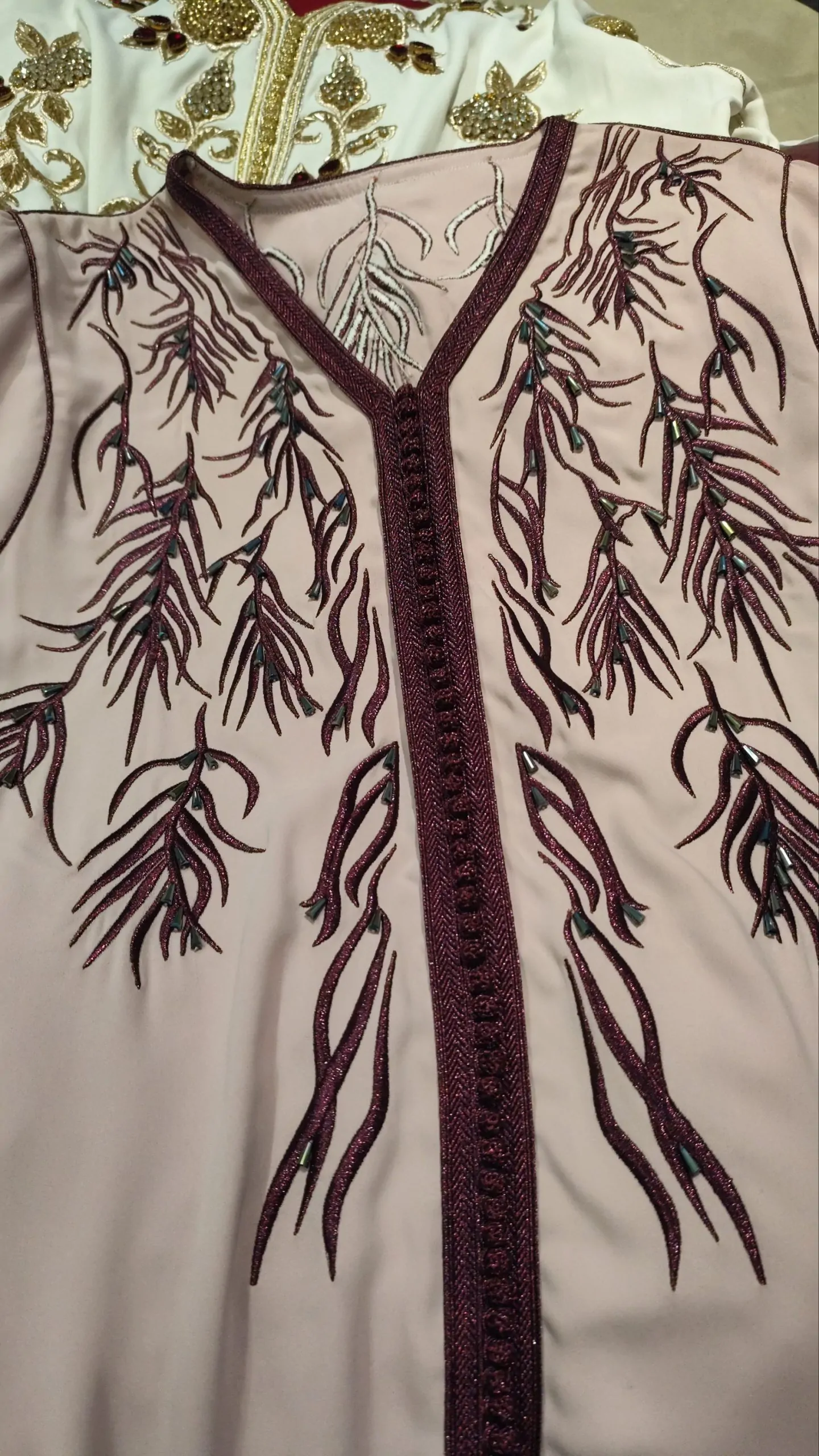 2 Caftan et une takchita avec 4 ceinture – Image 3