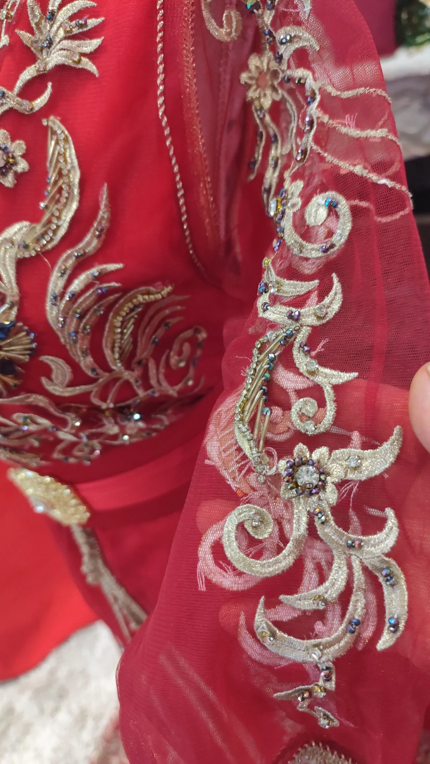 caftan marocain d occasion avec ceinture – Image 11