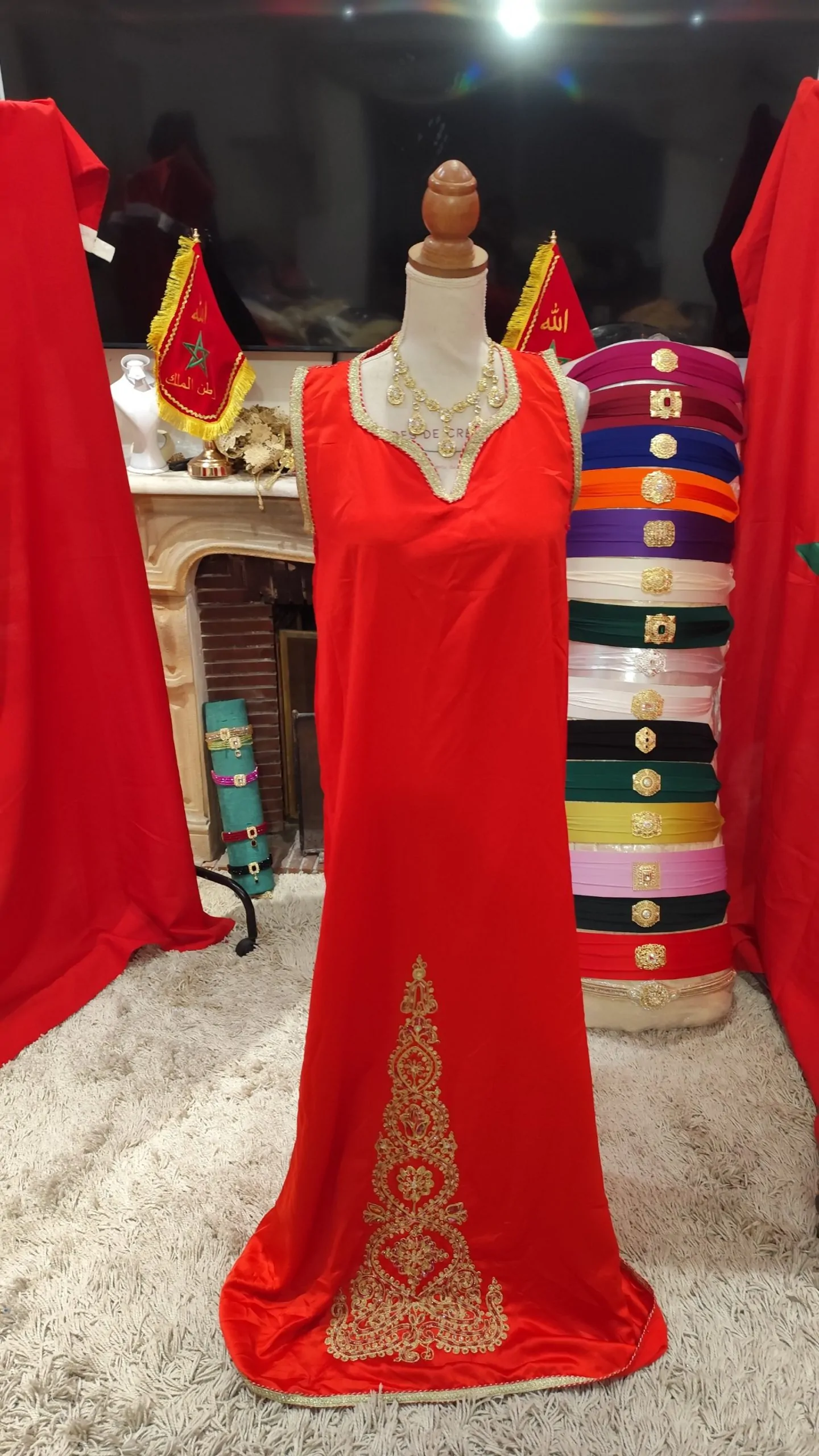 caftan marocain porté une fois – Image 4