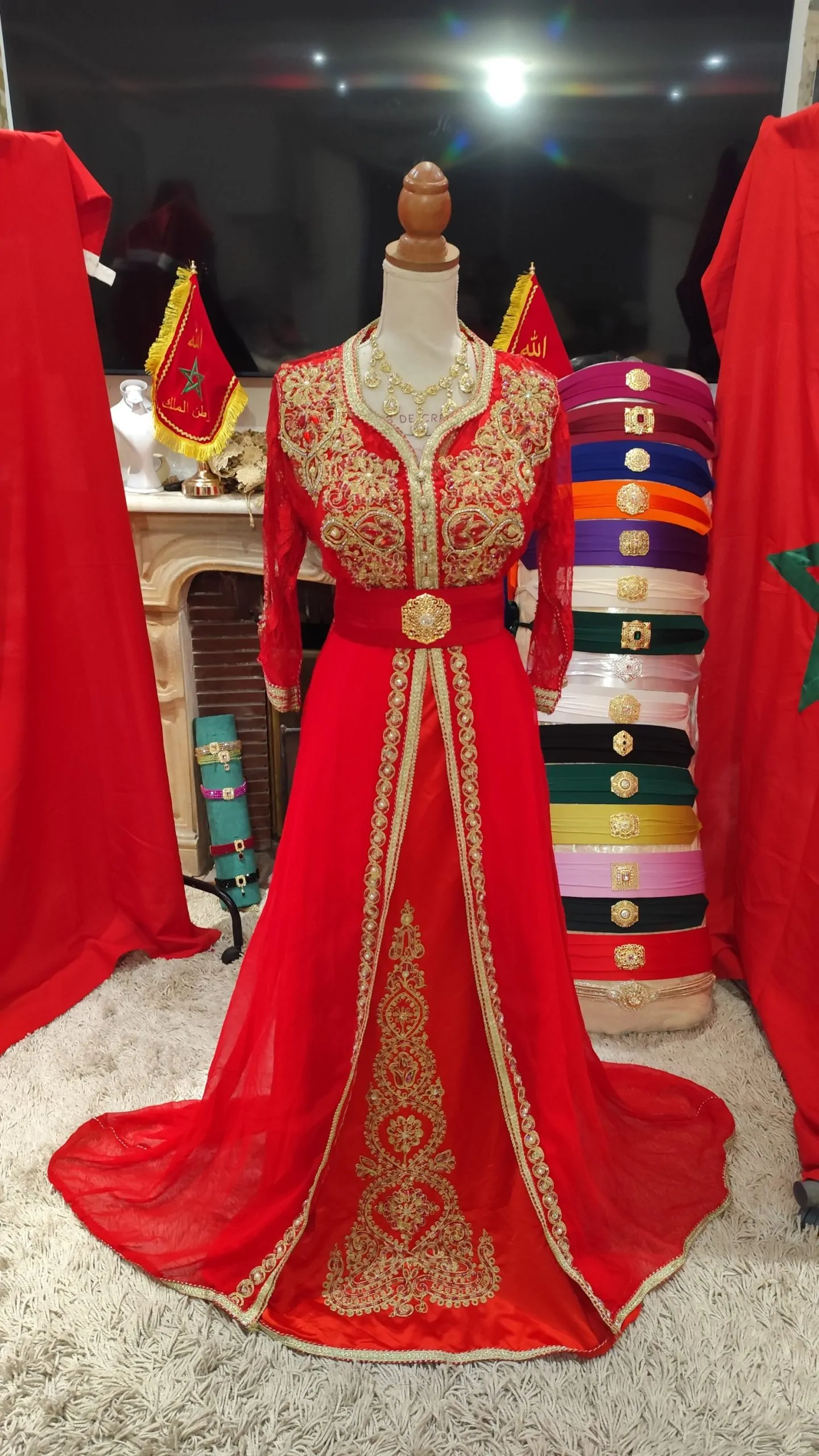 caftan marocain porté une fois – Image 8