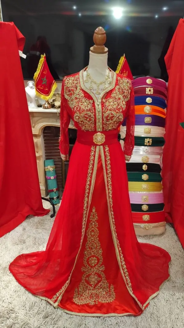 caftan marocain porté une fois — photo 10