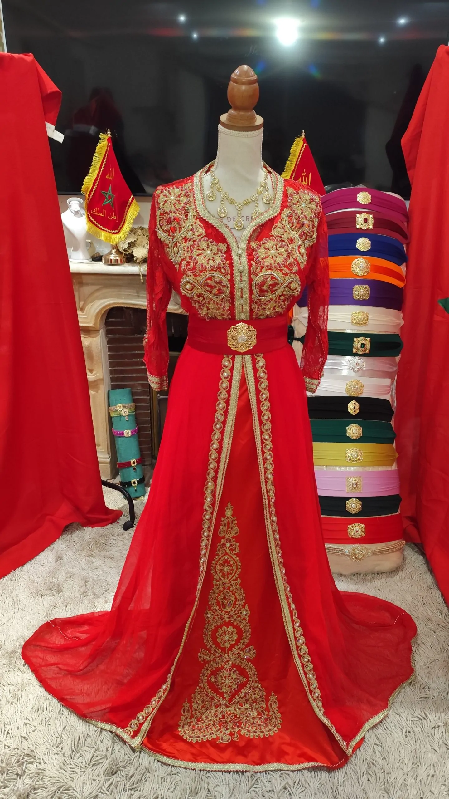 caftan marocain porté une fois – Image 10