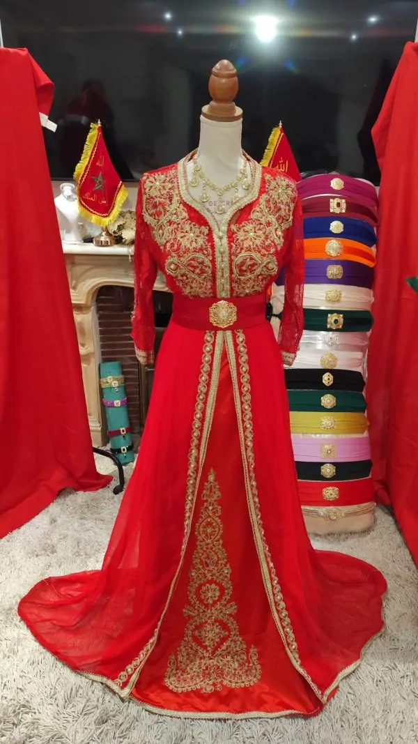caftan marocain porté une fois — photo 7