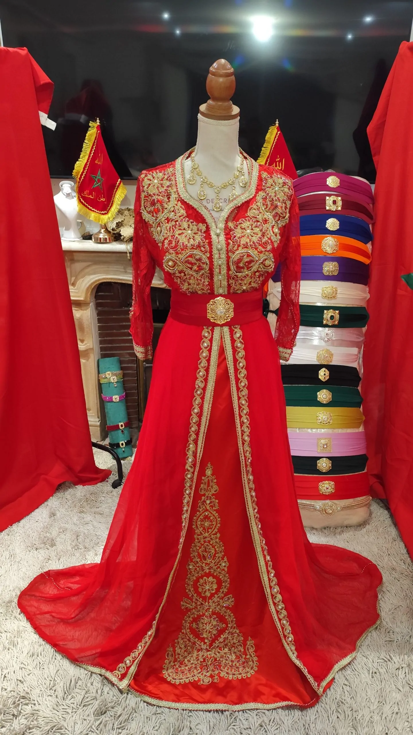 caftan marocain porté une fois – Image 7